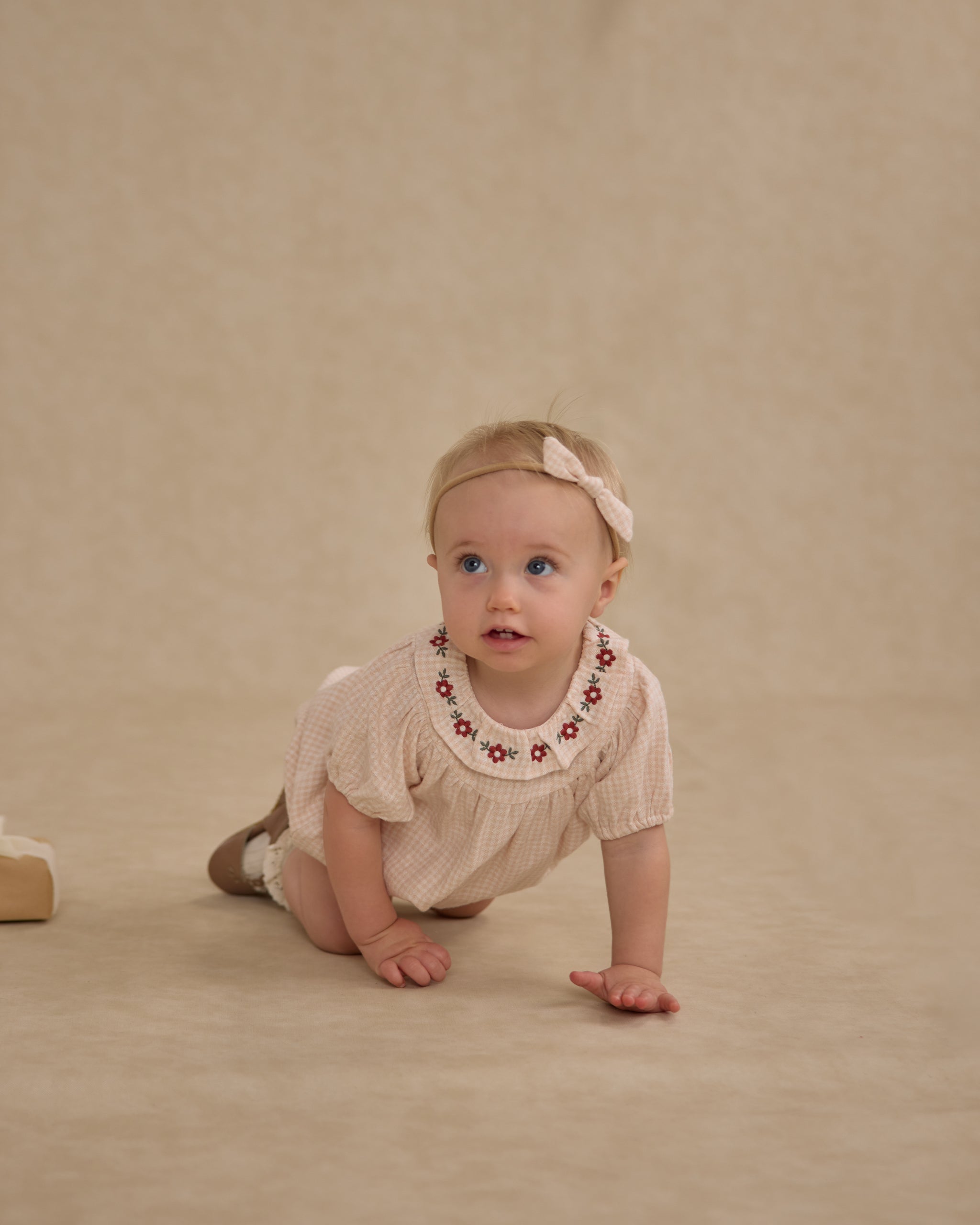 Little Knot Headband || Petal Gingham