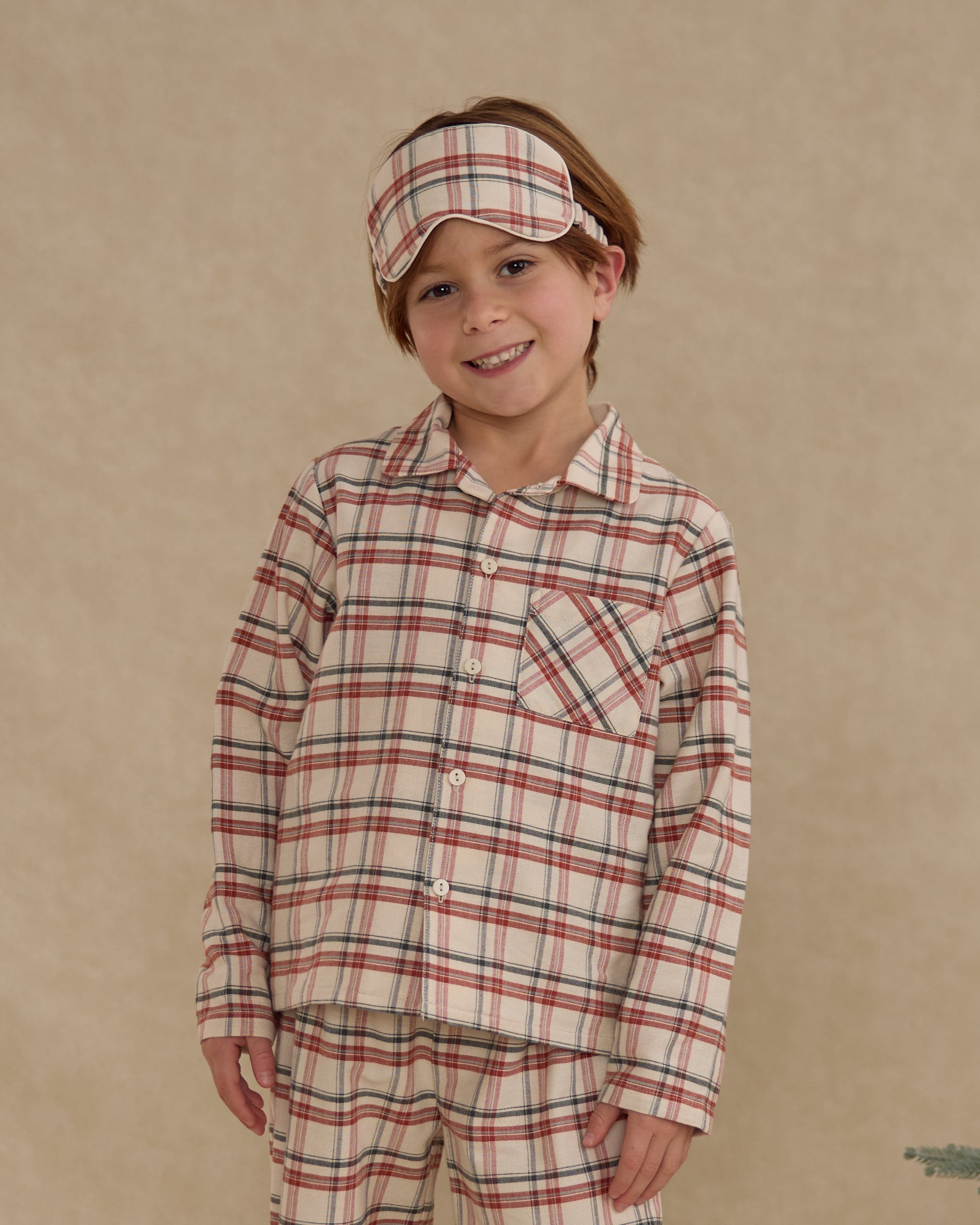 Long Sleeve Pajamas || Holiday Flannel