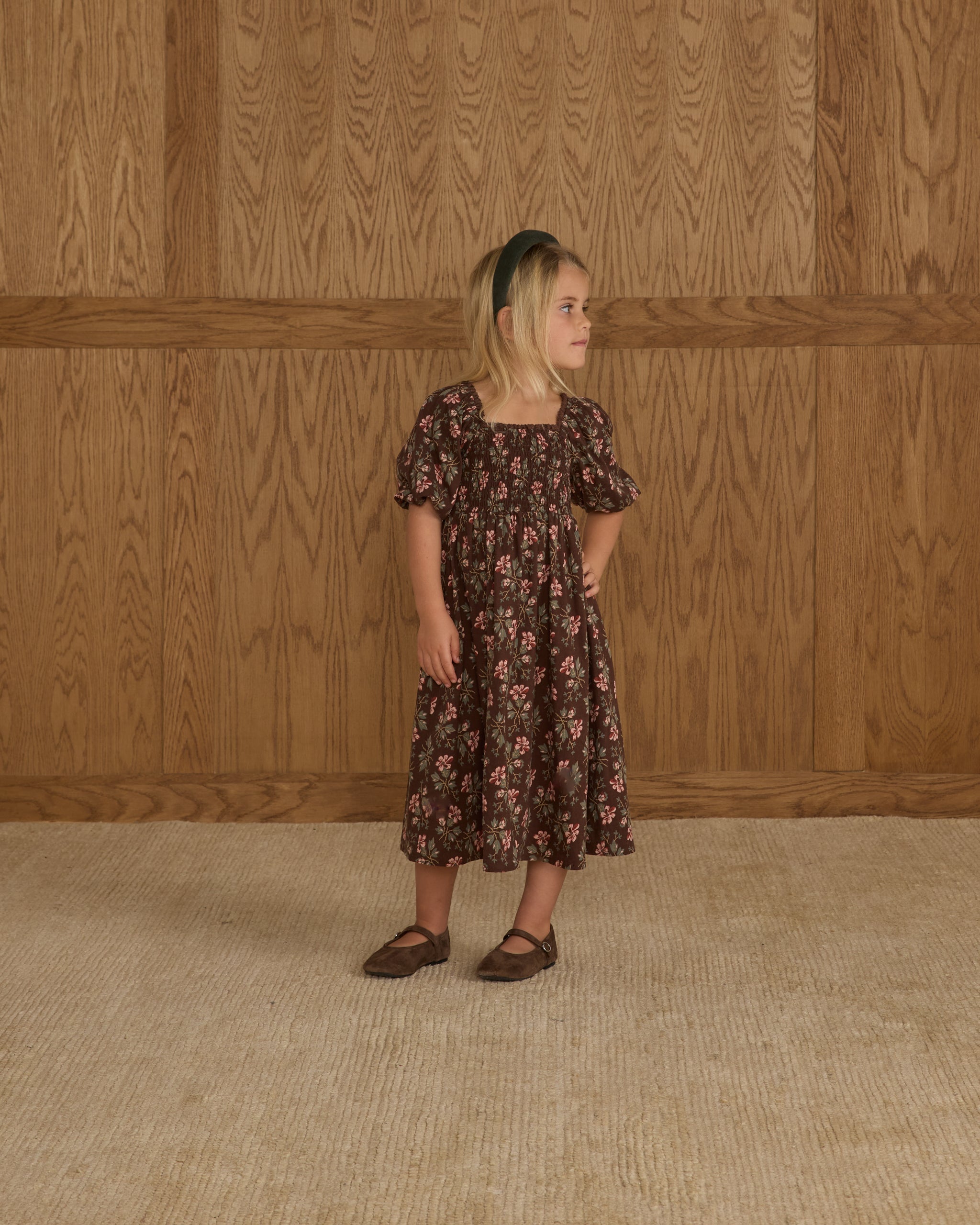 Della Dress || Winter Floral