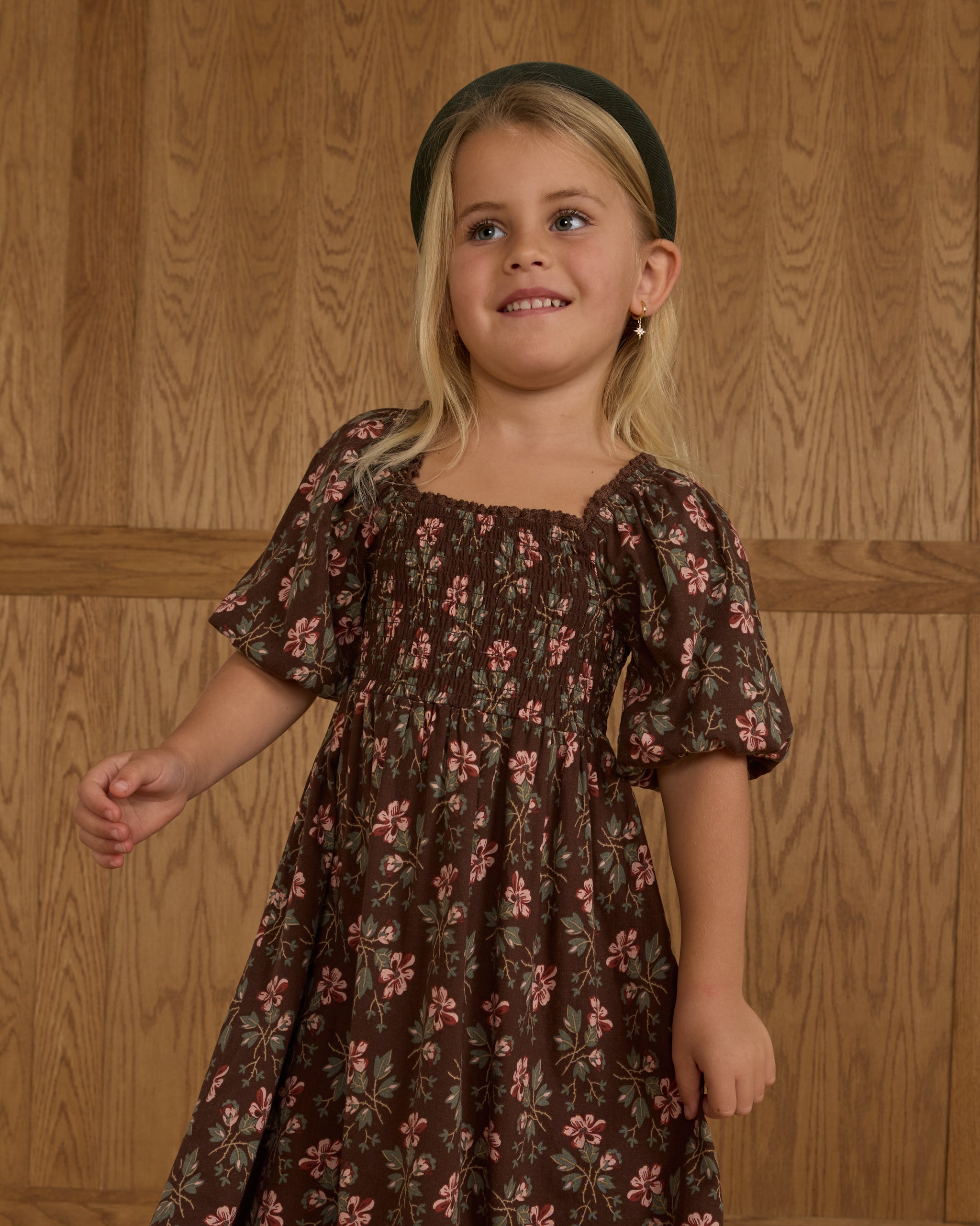 Della Dress || Winter Floral