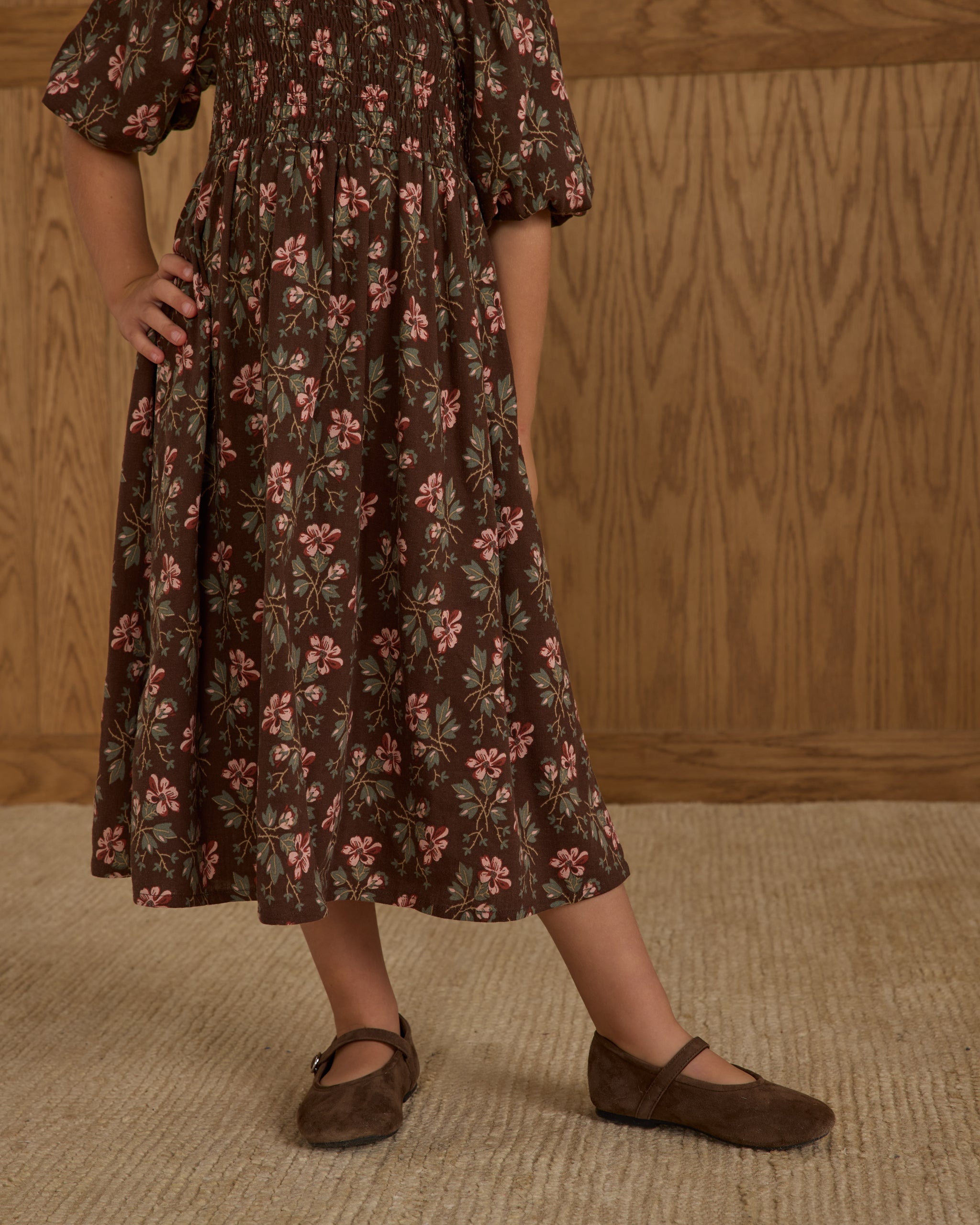 Della Dress || Winter Floral