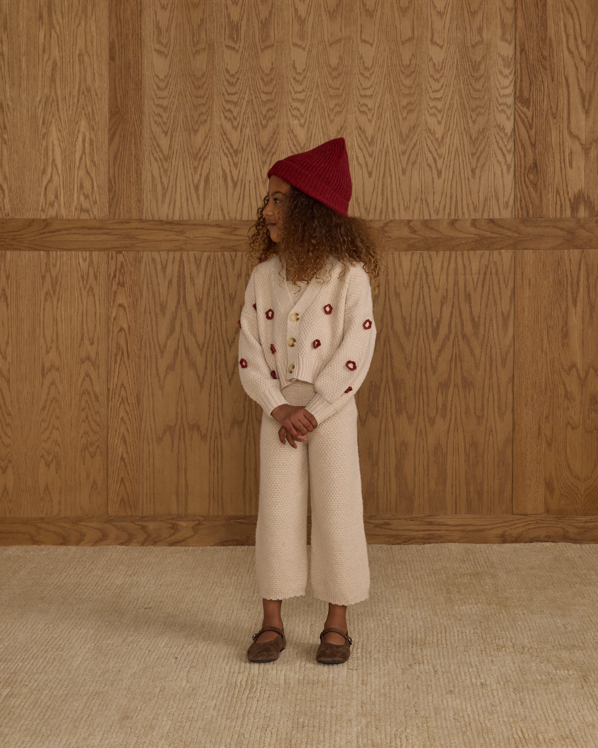 Knit Lounge Set || Heathered Petal