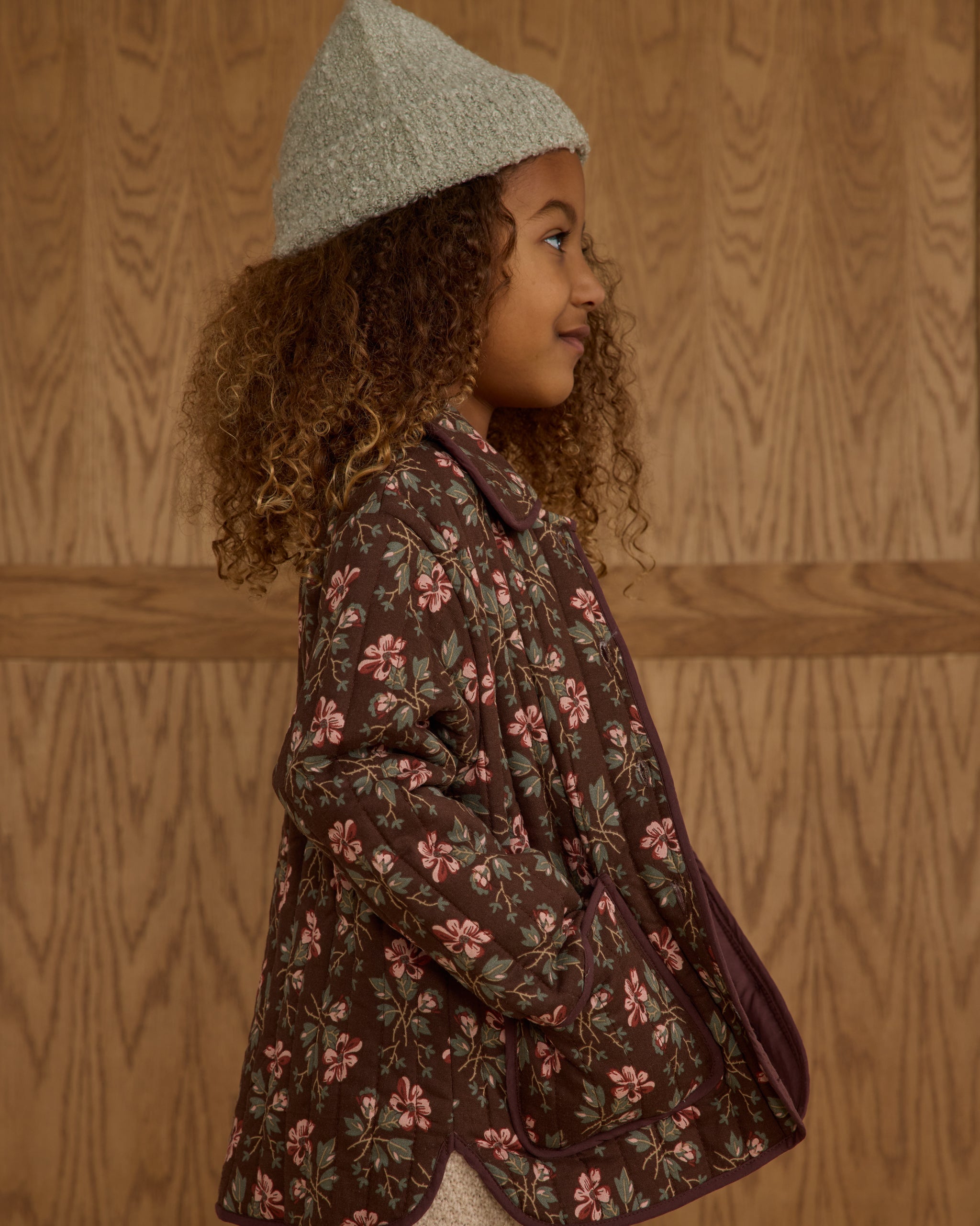 Clara Coat || Winter Floral