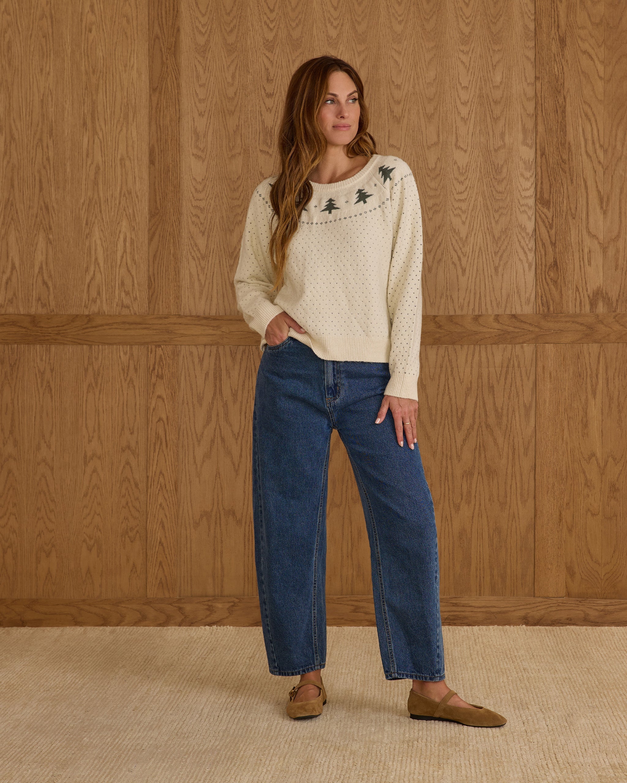 Fair Isle Sweater | Trees