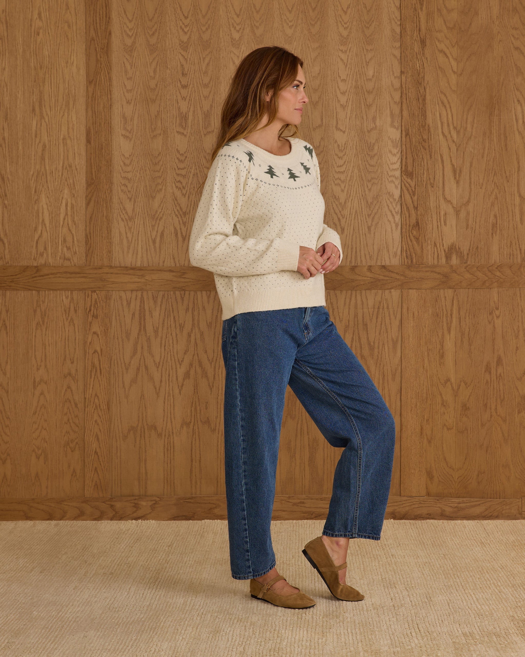 Fair Isle Sweater | Trees