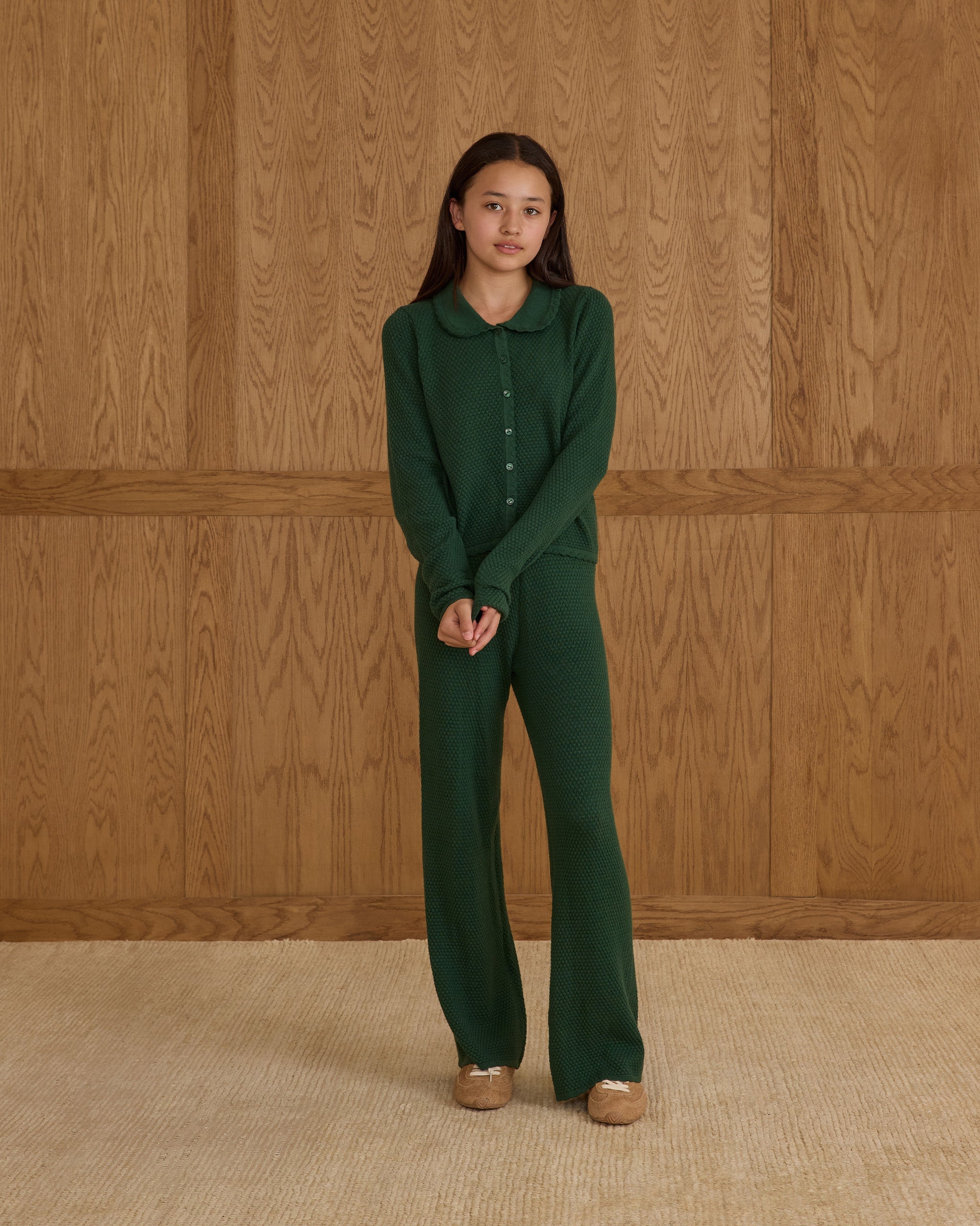 Rio Cardigan || Green - Rylee + Cru | Kids Clothes | Trendy Baby Clothes | Modern Infant Outfits |
