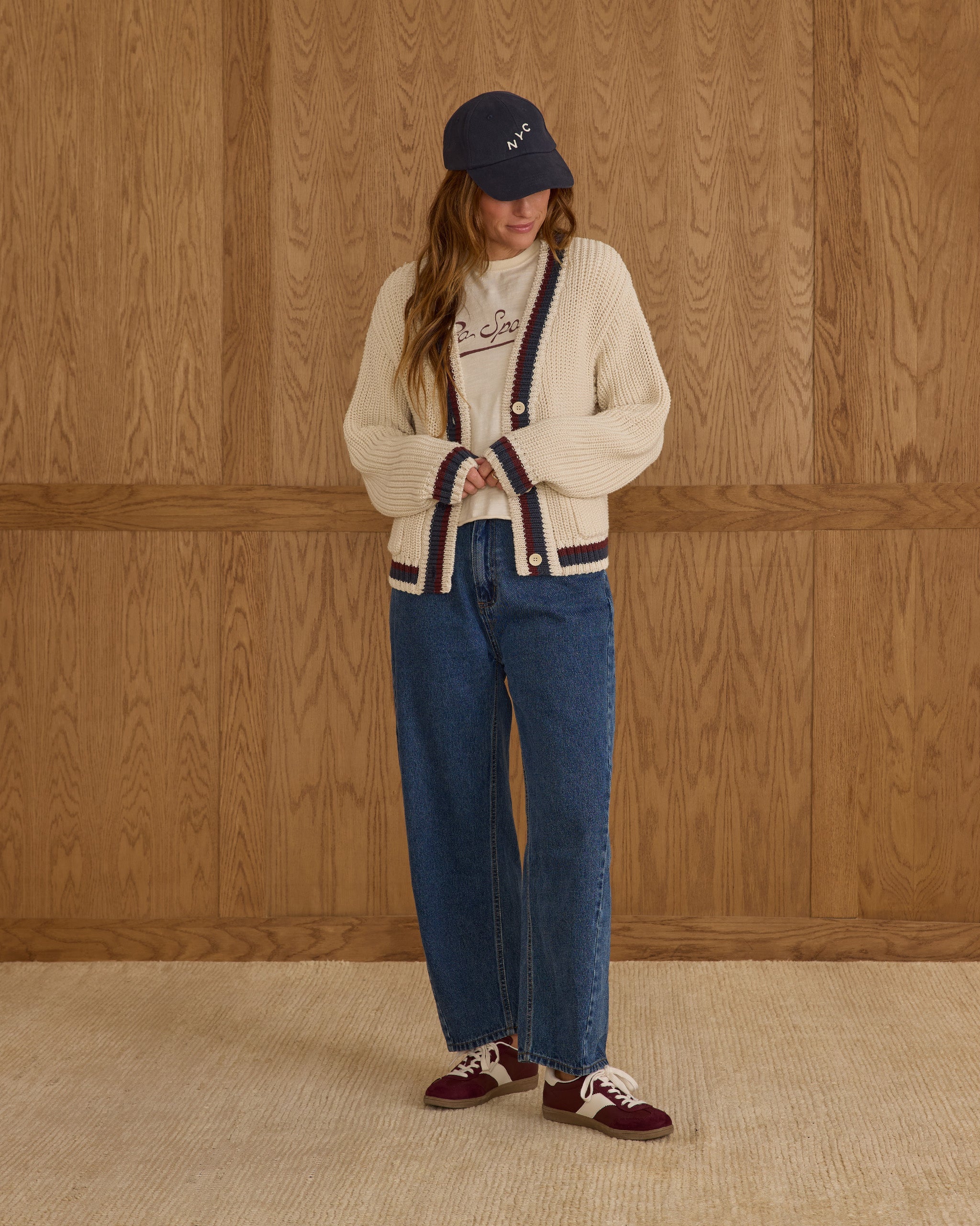 Cardigan universitaire | Ado naturel