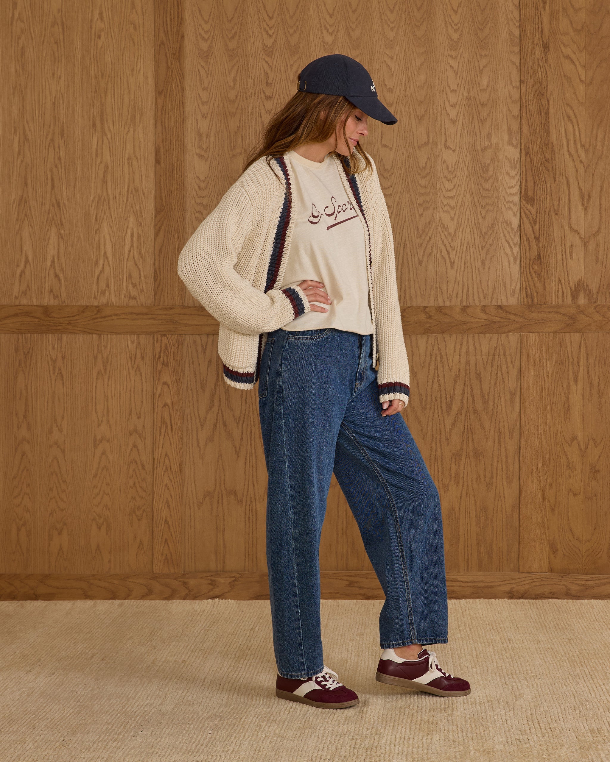 Cardigan universitaire | Ado naturel