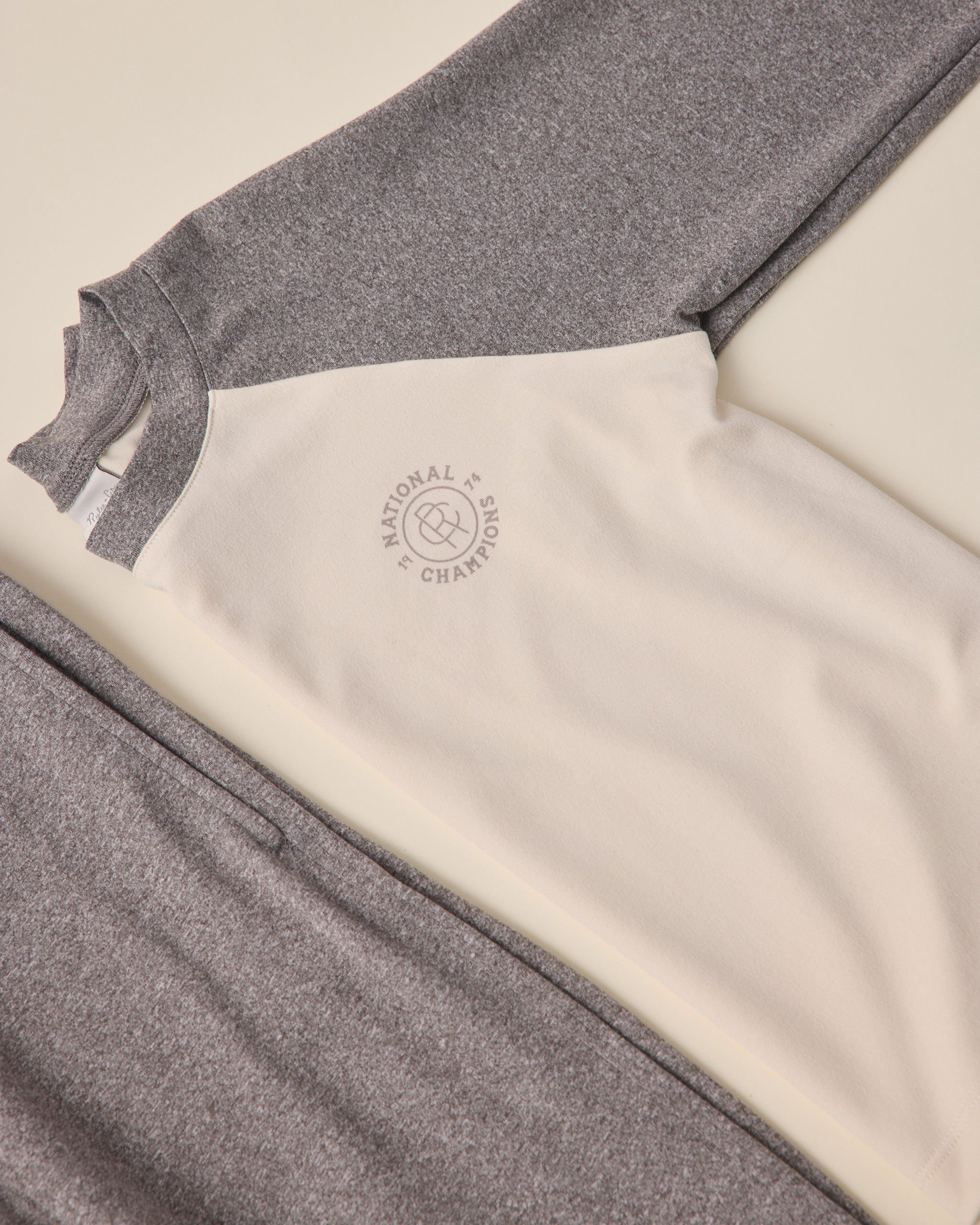 Raglan Tee || Heathered Grey