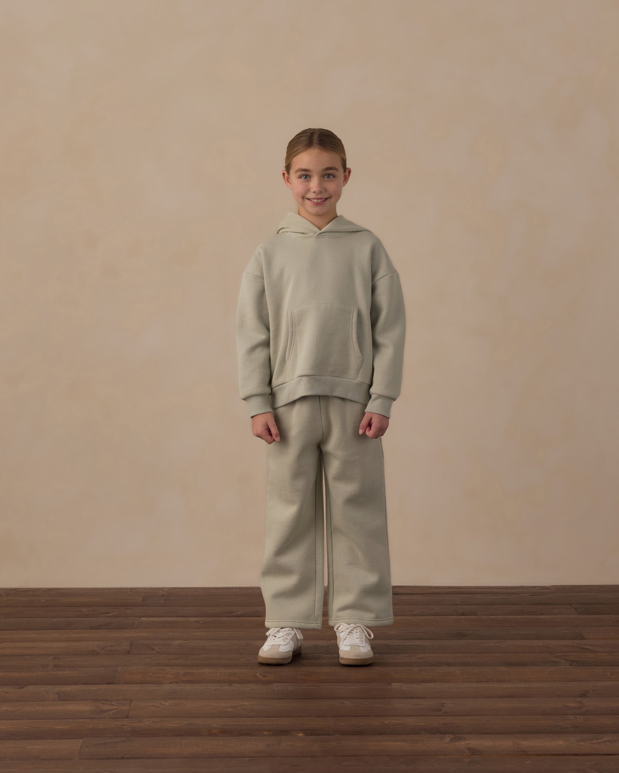 Relaxed Hoodie Sage - Rylee + Cru | Kids Clothes | Trendy Baby Clothes | Modern Infant Outfits |