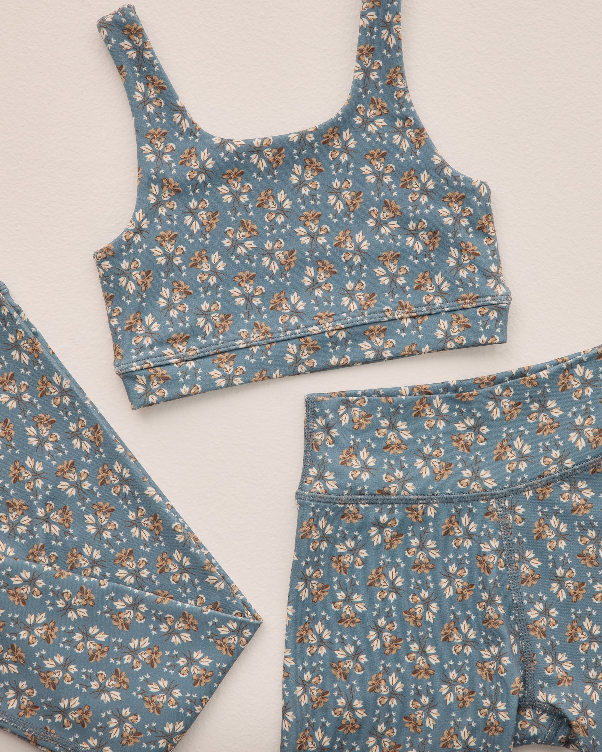 Short vélo PP - || - Bleu floral