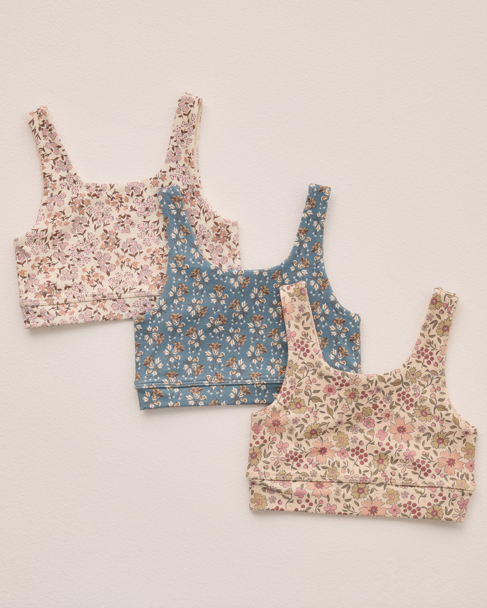 Swift Sports Bra || Blue Floral