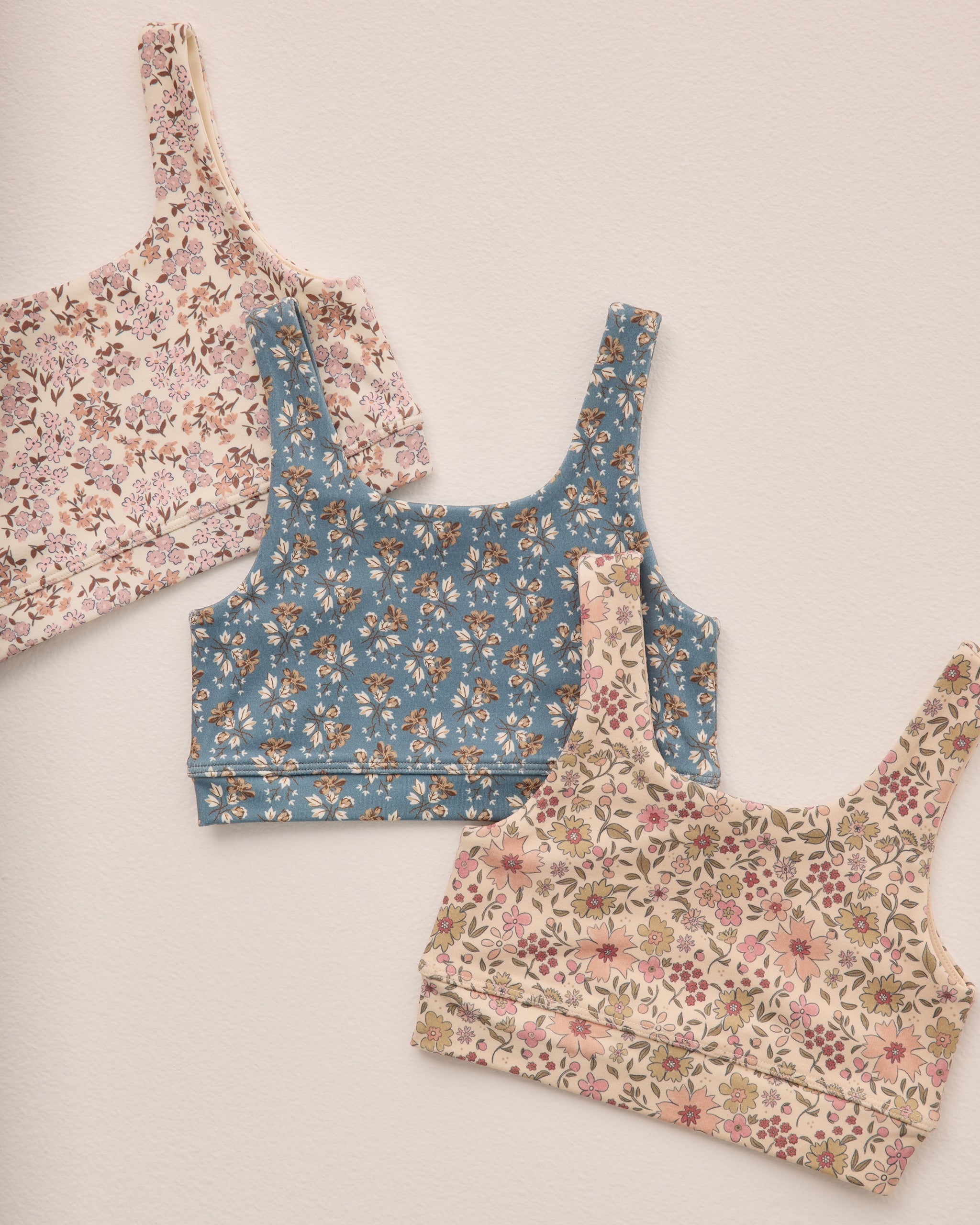 Swift Sports Bra || Blue Floral