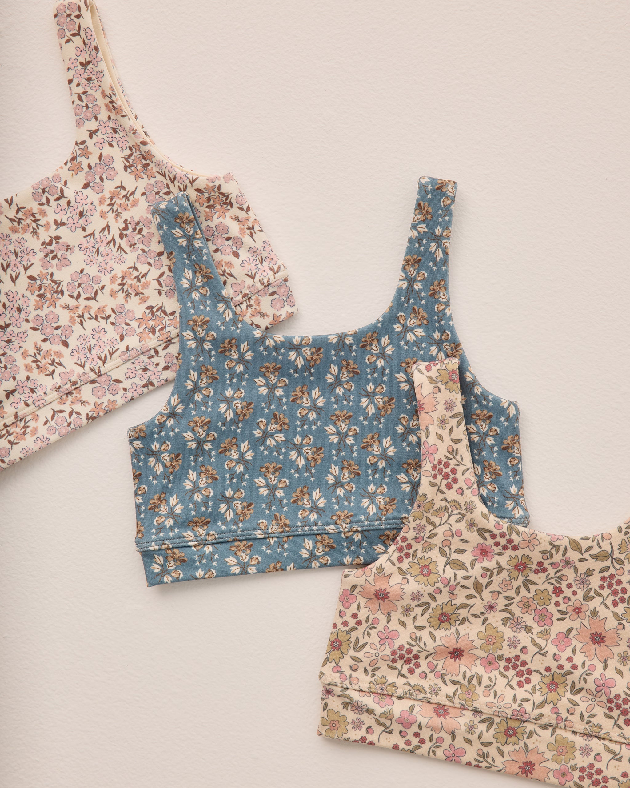 Swift Sports Bra || Blue Floral