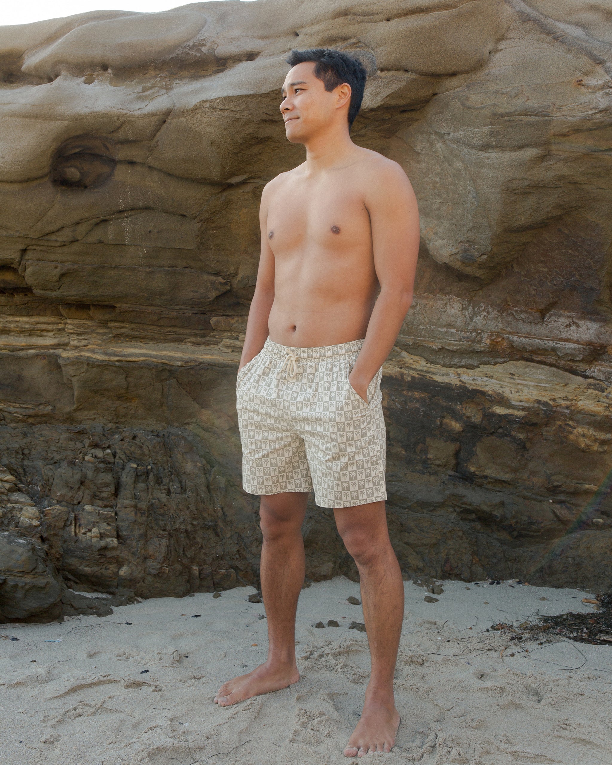 Basic Boardshort | Palm Check