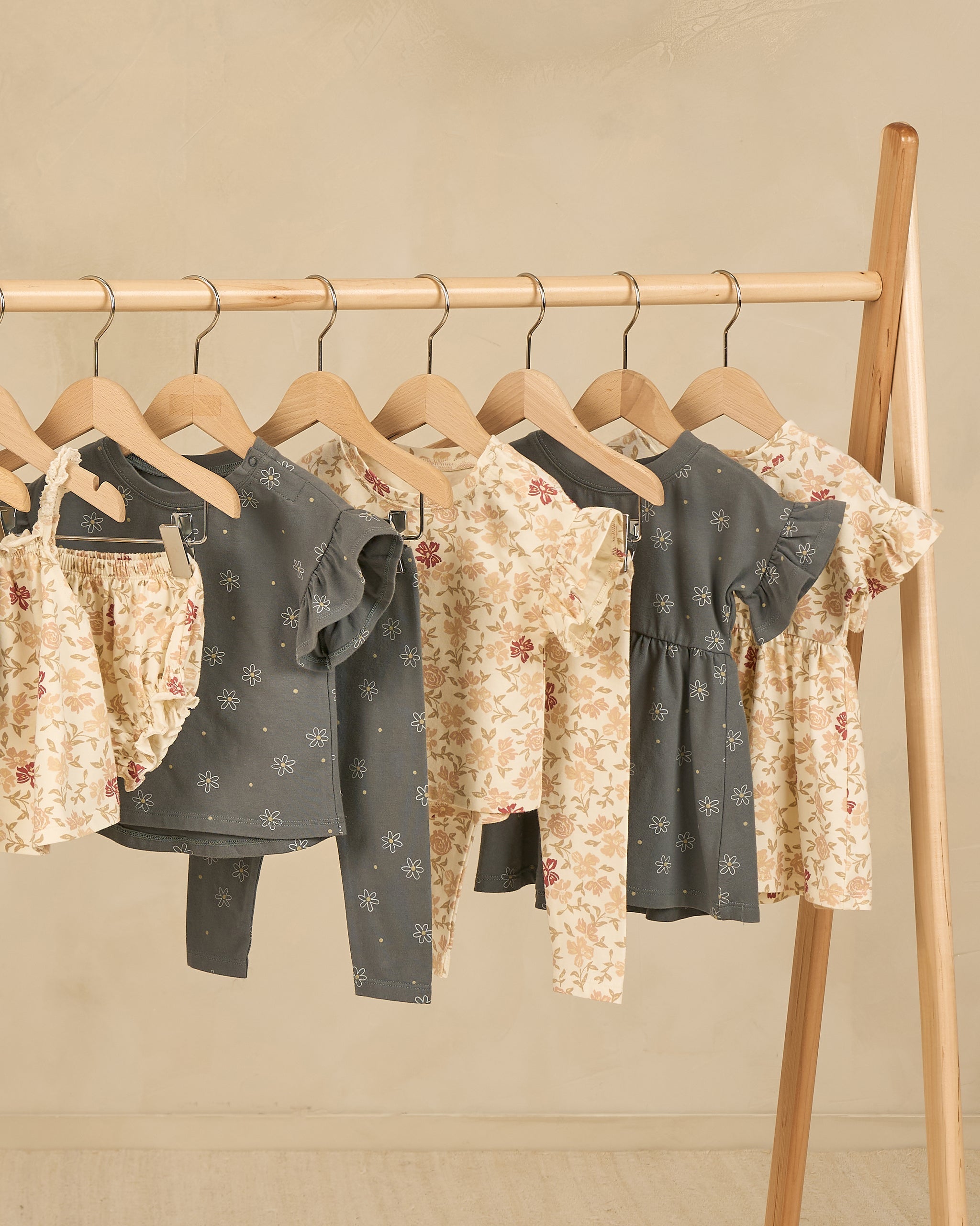 Robe babydoll || Rose Floral