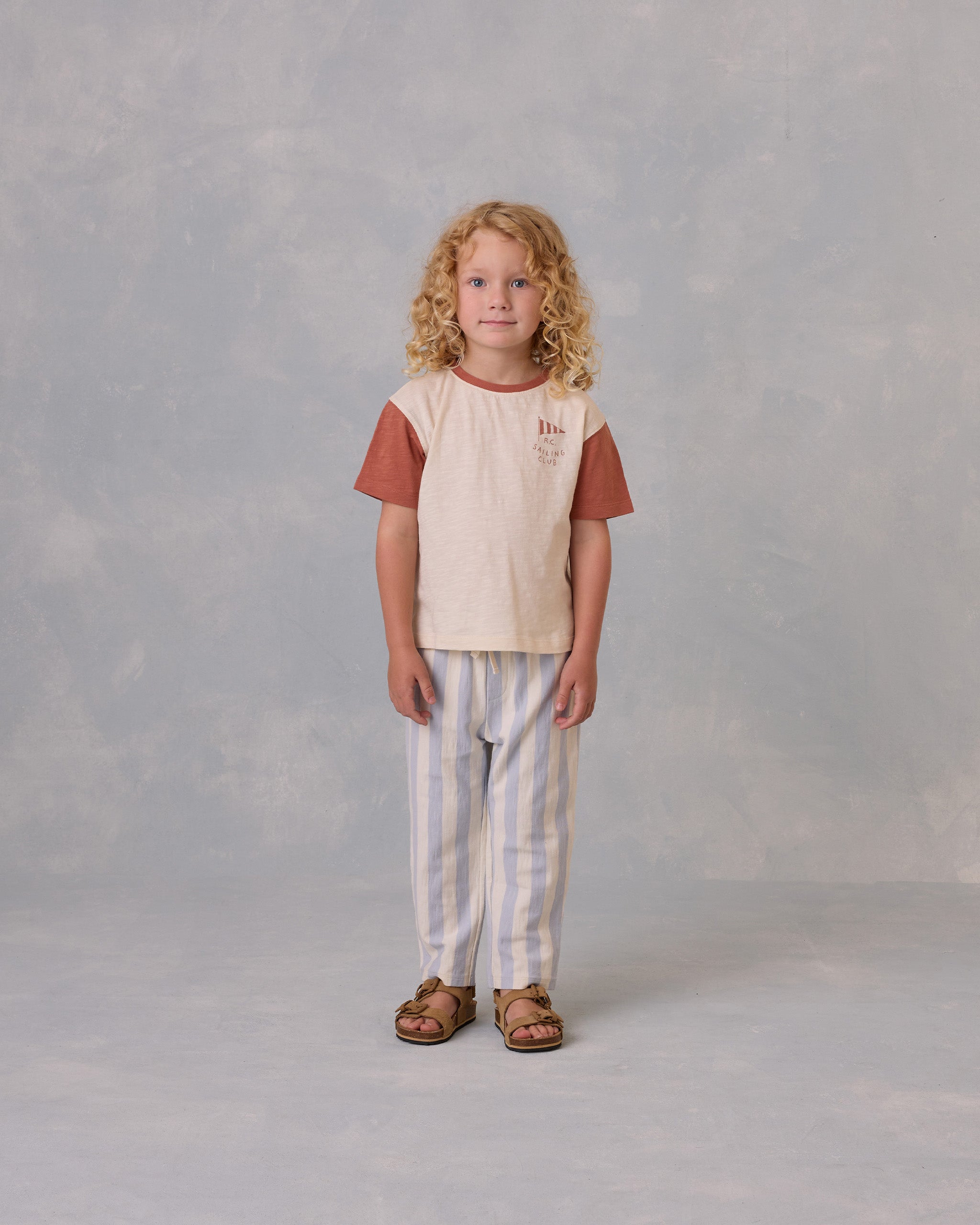 Pantalon Rory || Rayures bleues