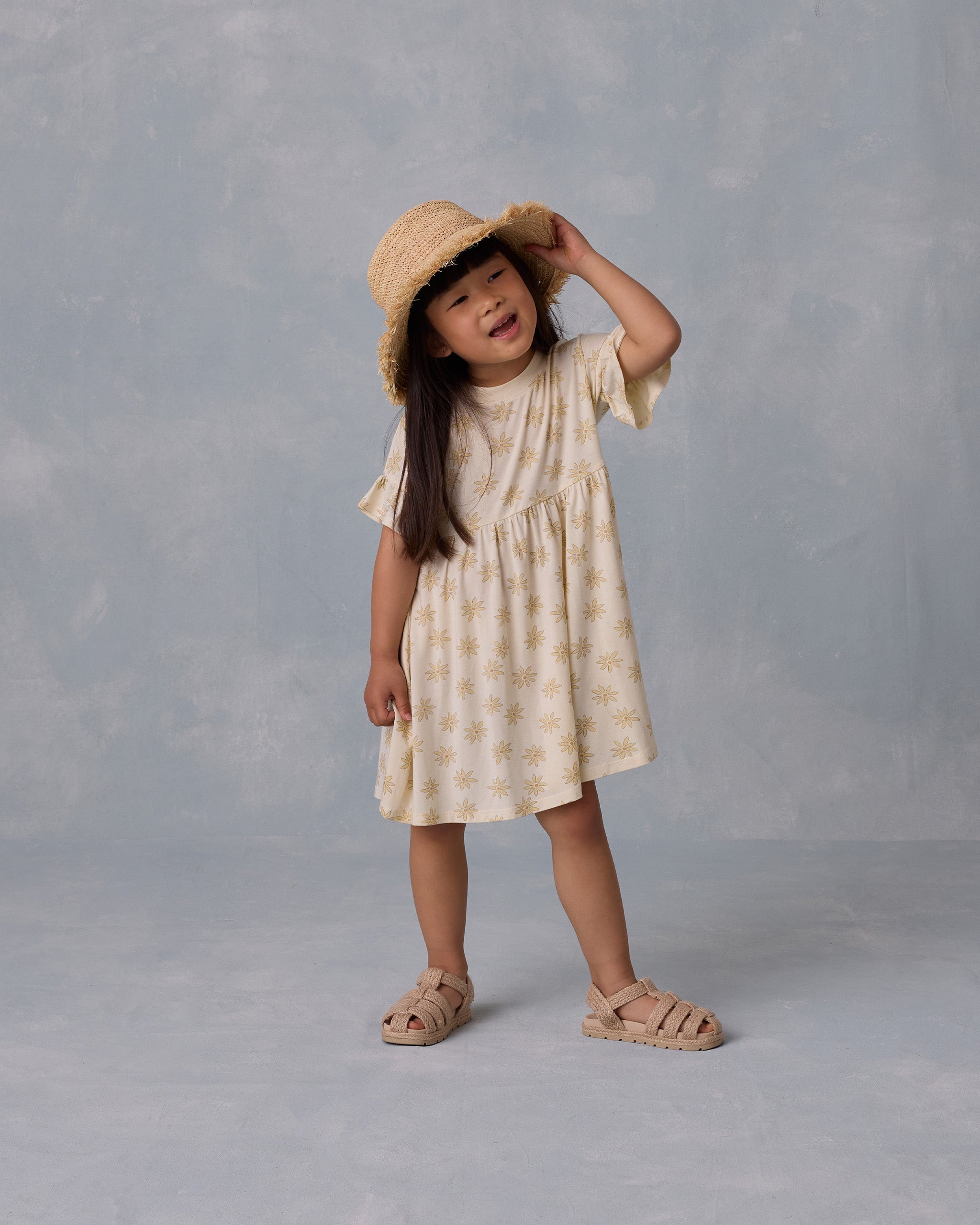Robe babydoll || Marguerites