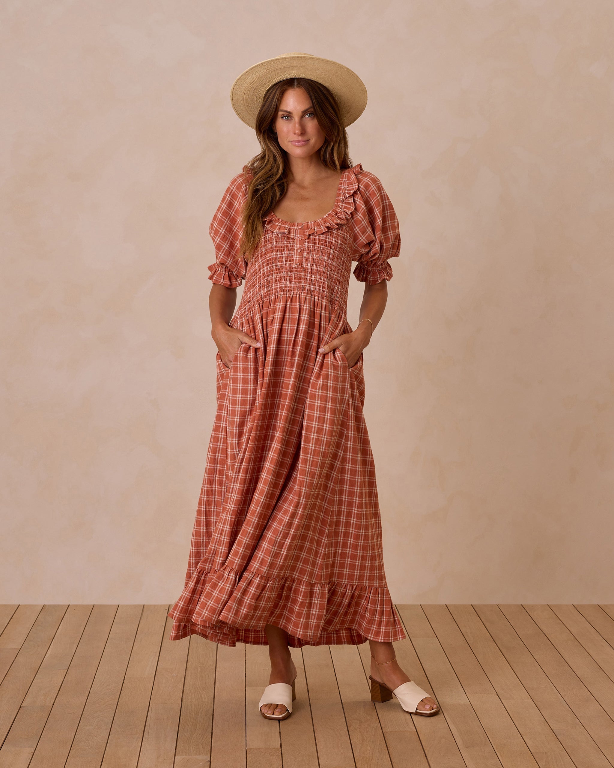 Lexi Dress || Poppy Check