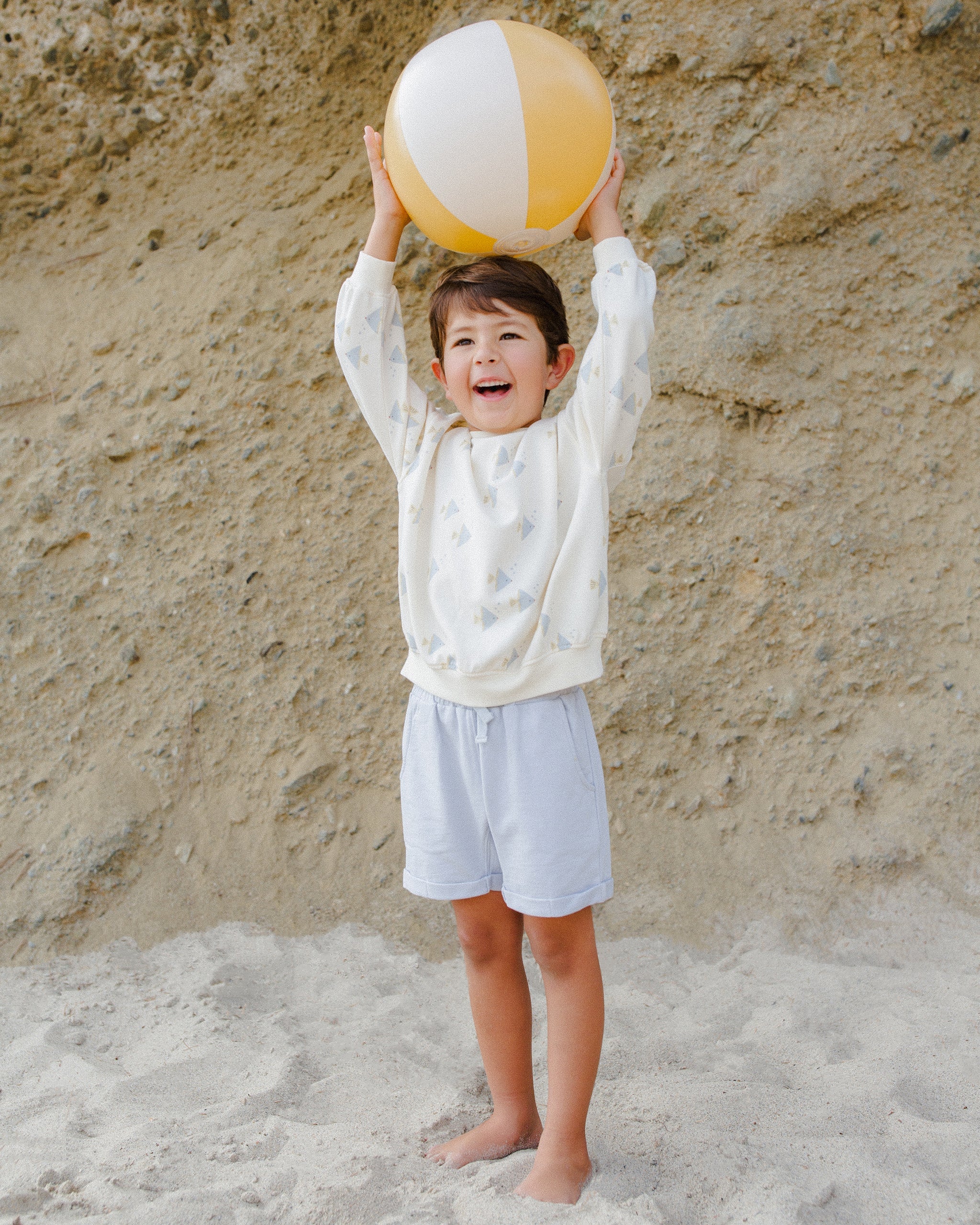 Relaxed Short || Light Blue