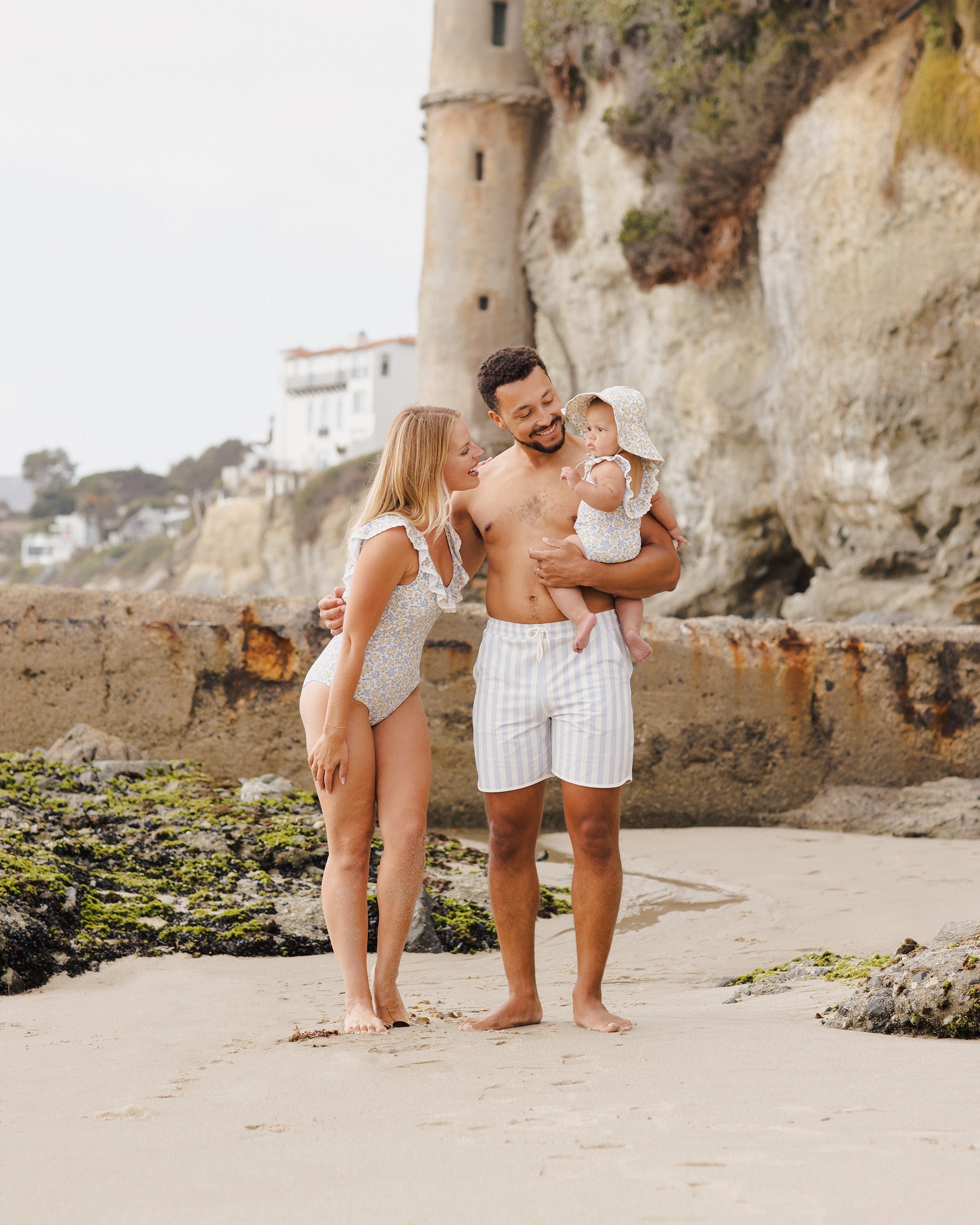 Men's Boardshort | Blue Stripe