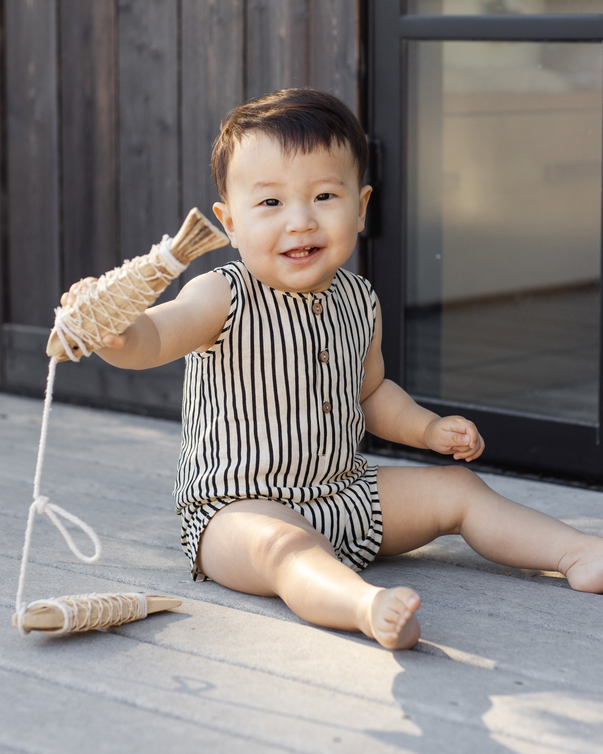 MABLI STEVIE ROMPER IVY STRIPE 12m 【公式通販】