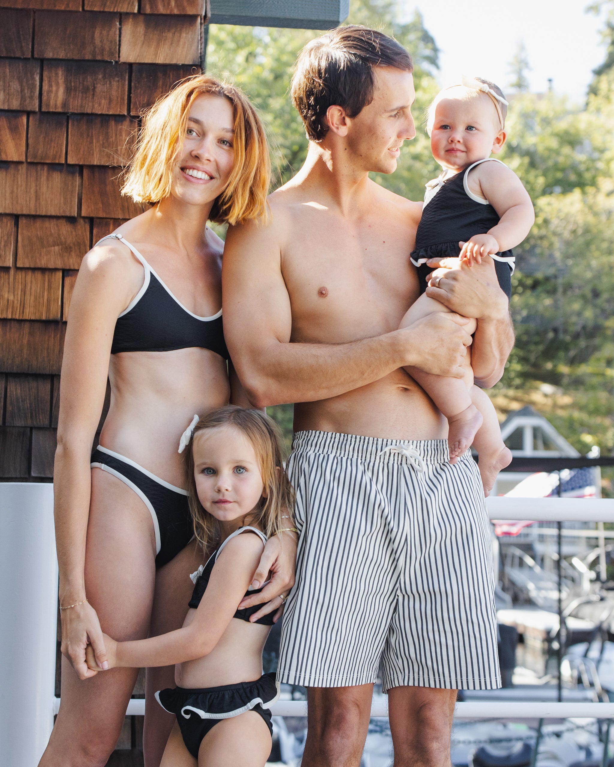 Daisy Bikini Black - Rylee + Cru | Kids Clothes | Trendy Baby Clothes | Modern Infant Outfits |