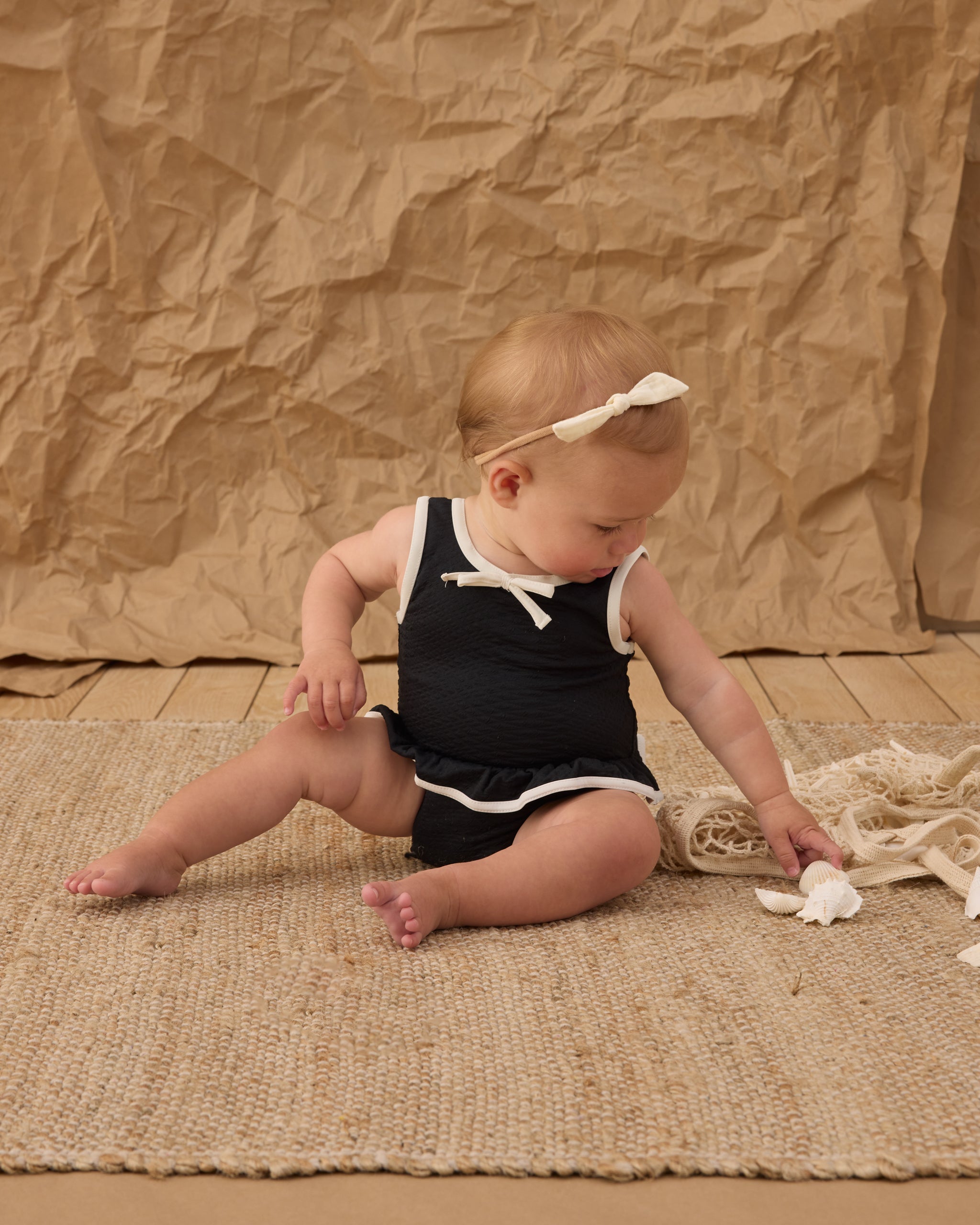 Skirted One-Piece Black - Rylee + Cru | Kids Clothes | Trendy Baby Clothes | Modern Infant Outfits |