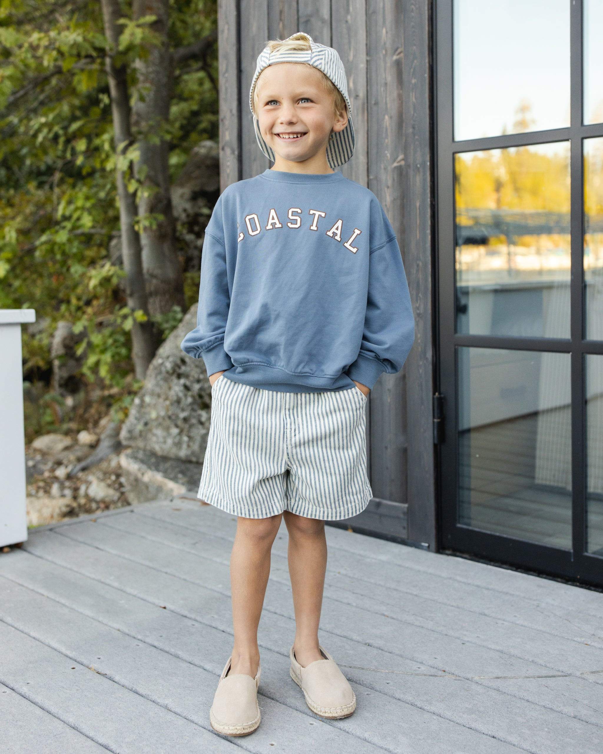 Relaxed Sweatshirt Coastal