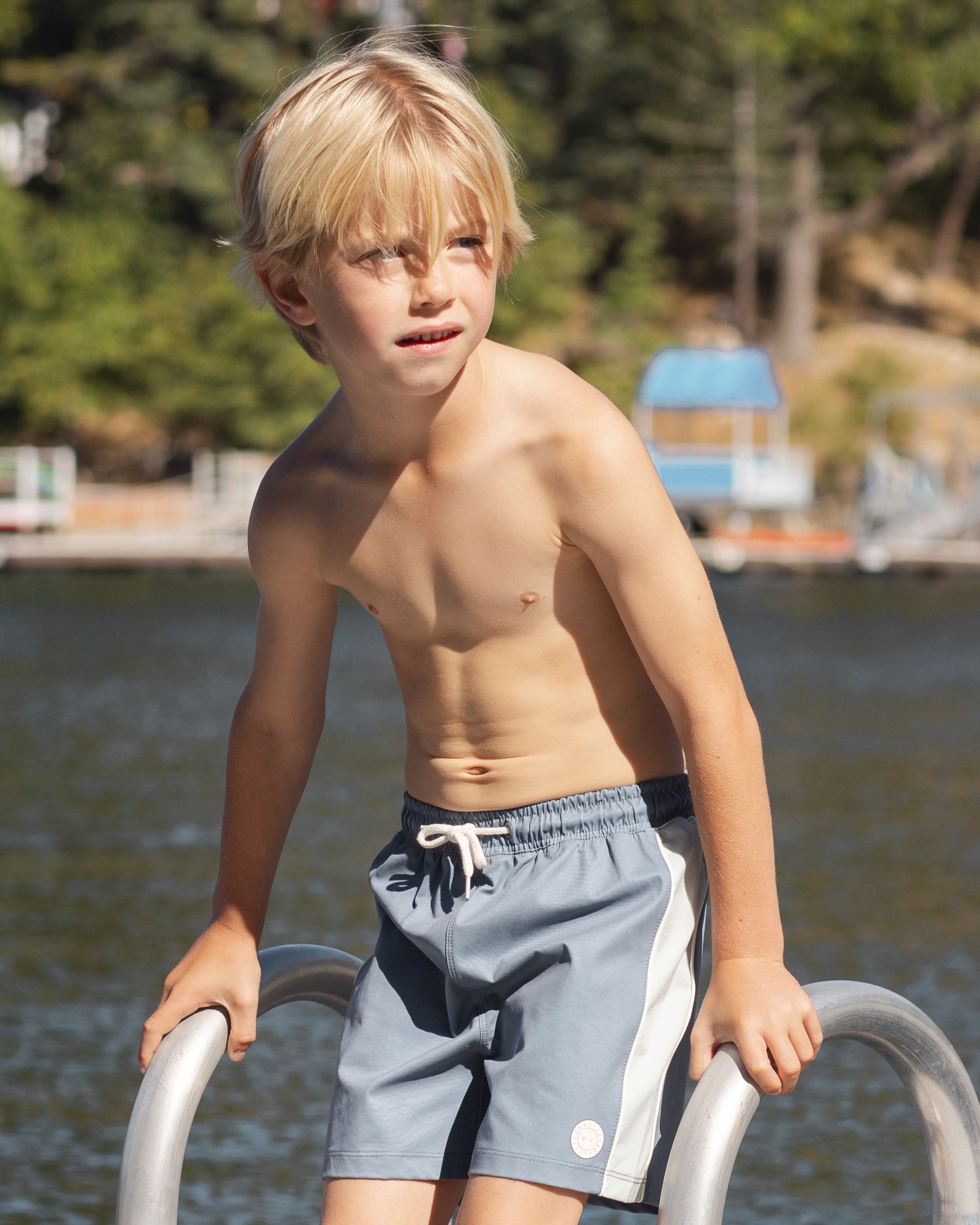 Paneled Boardshort Marine