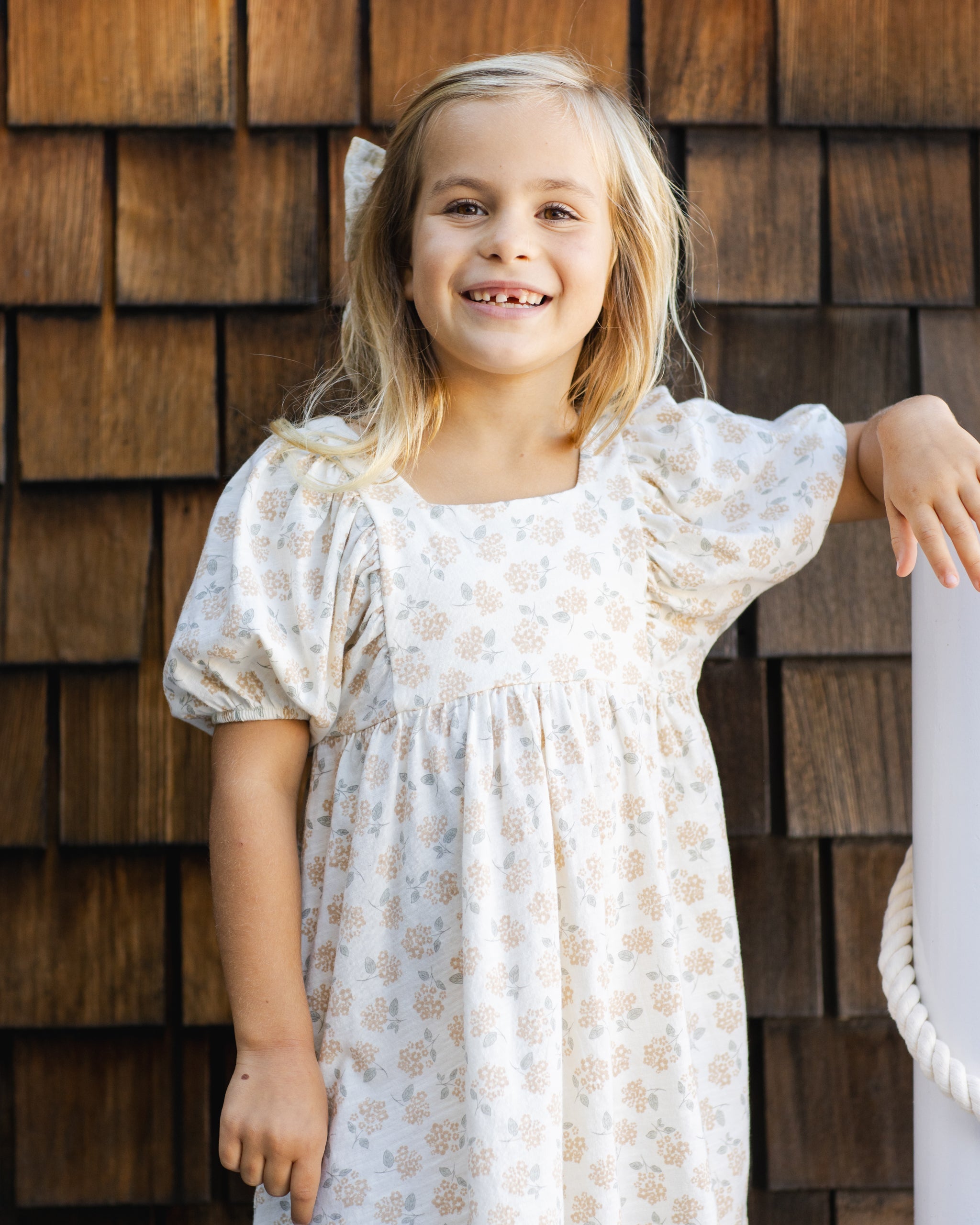 Brea Dress Yellow Ditsy