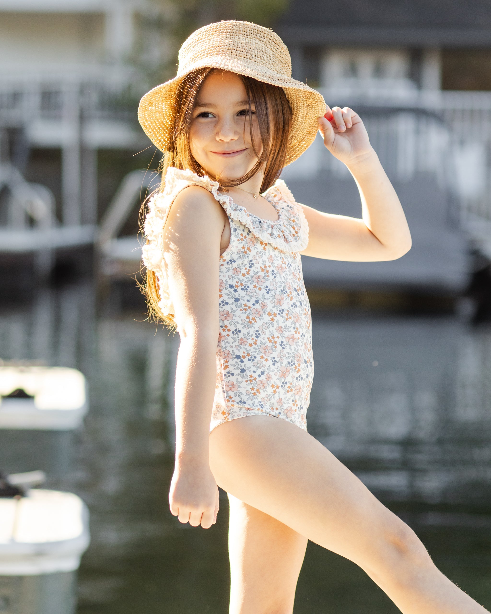 Margaret One-Piece Flower Field – Rylee + Cru Canada