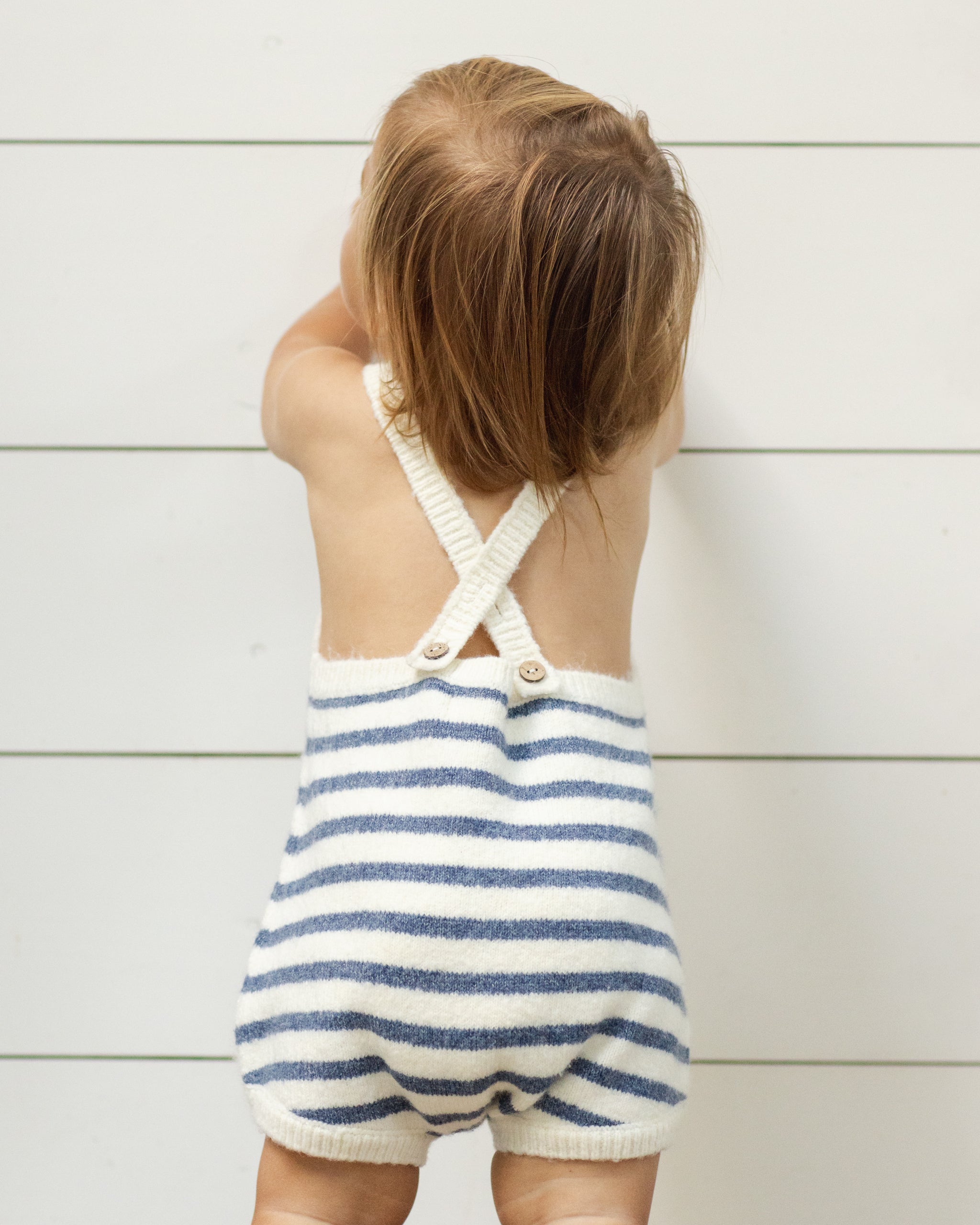 Combinaison Fisher à rayures maritimes