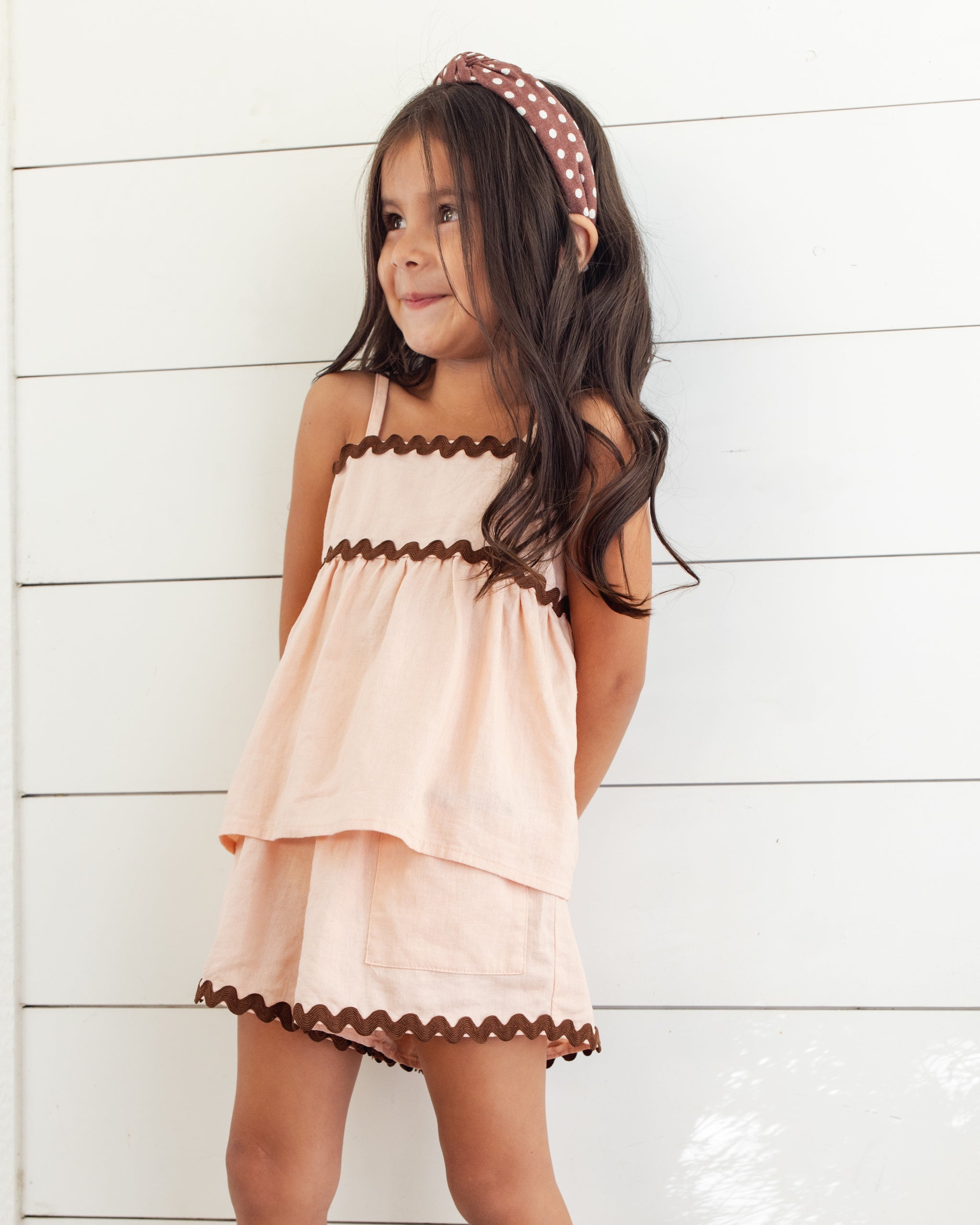 Bandeau noué à pois