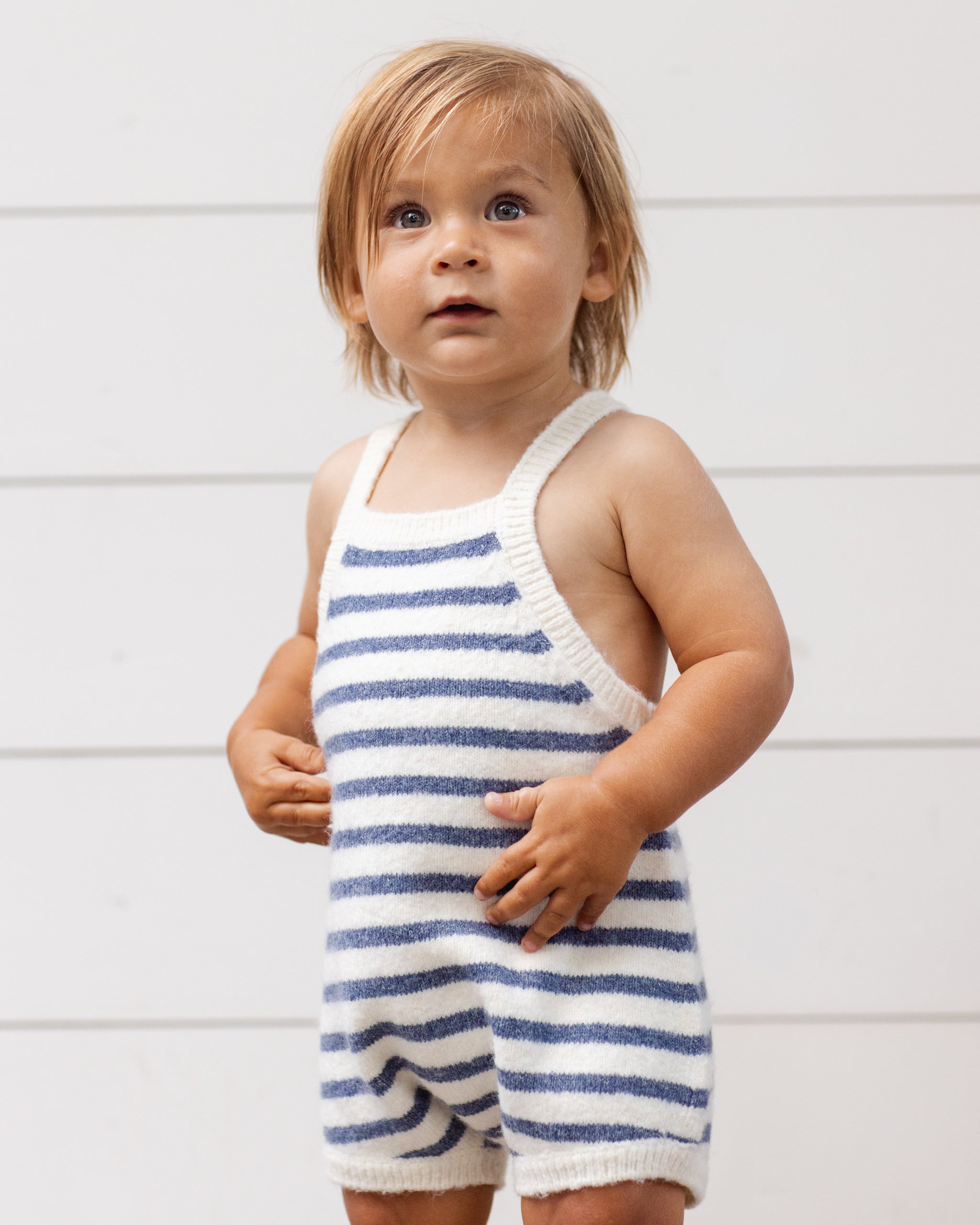 Combinaison Fisher à rayures maritimes