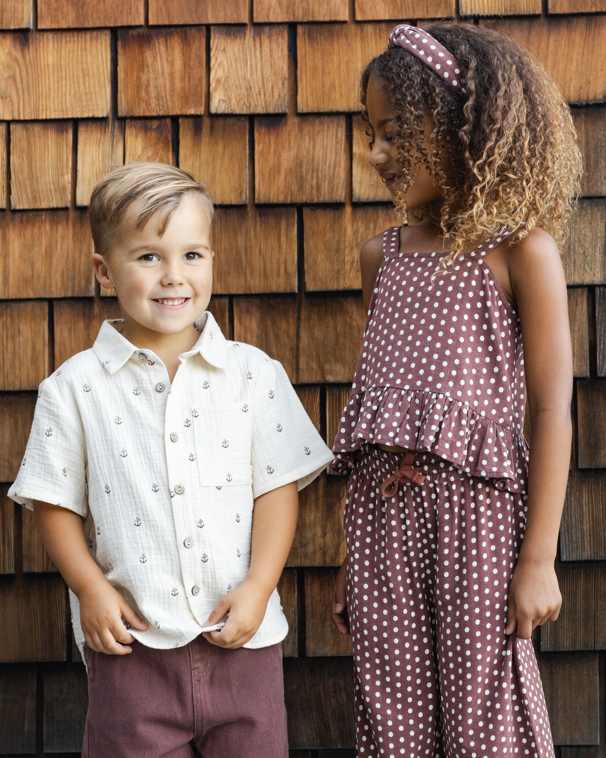 Bandeau noué à pois