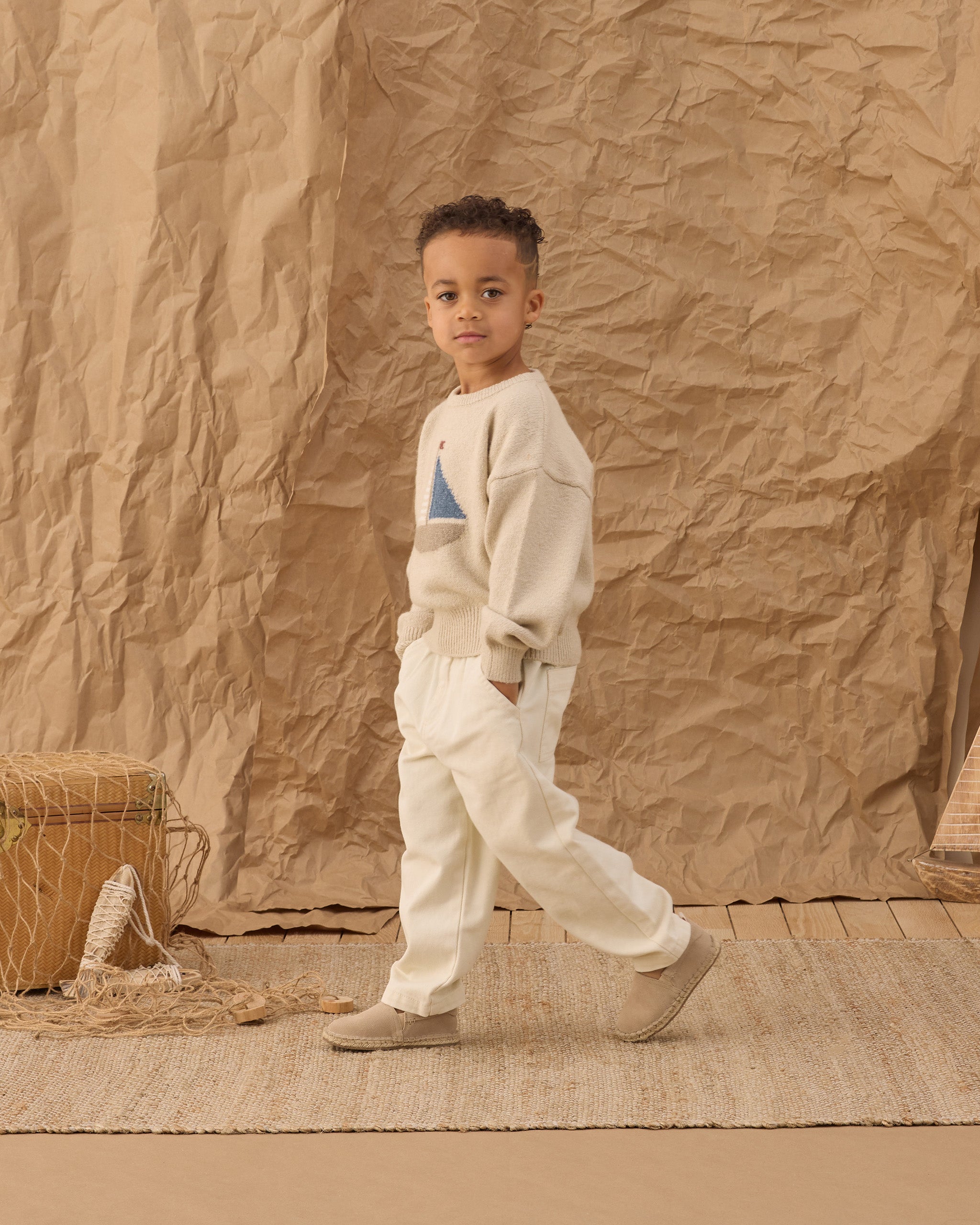 Aspen Sweater Sailboat