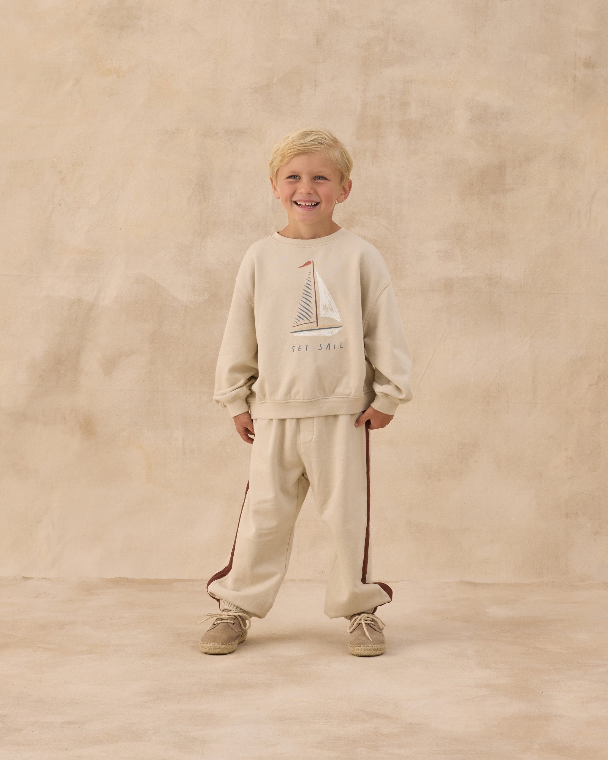 Oversized Sweatshirt Set Sail