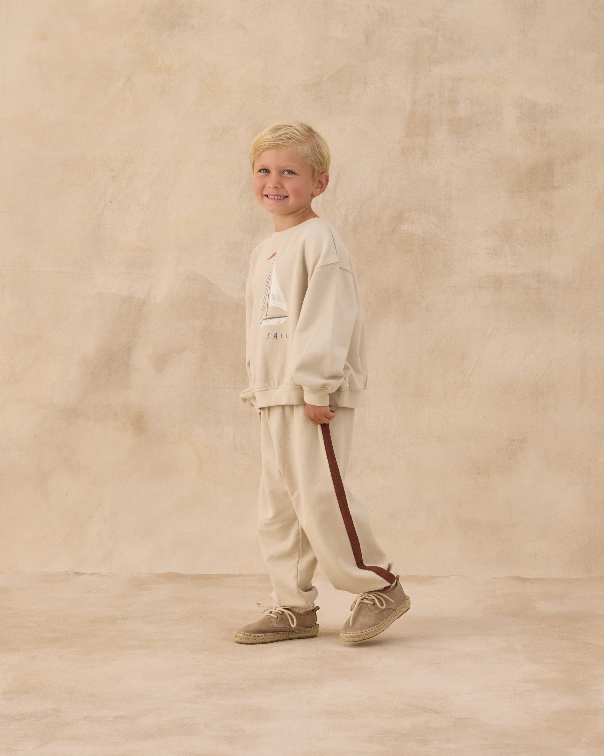 Oversized Sweatshirt Set Sail