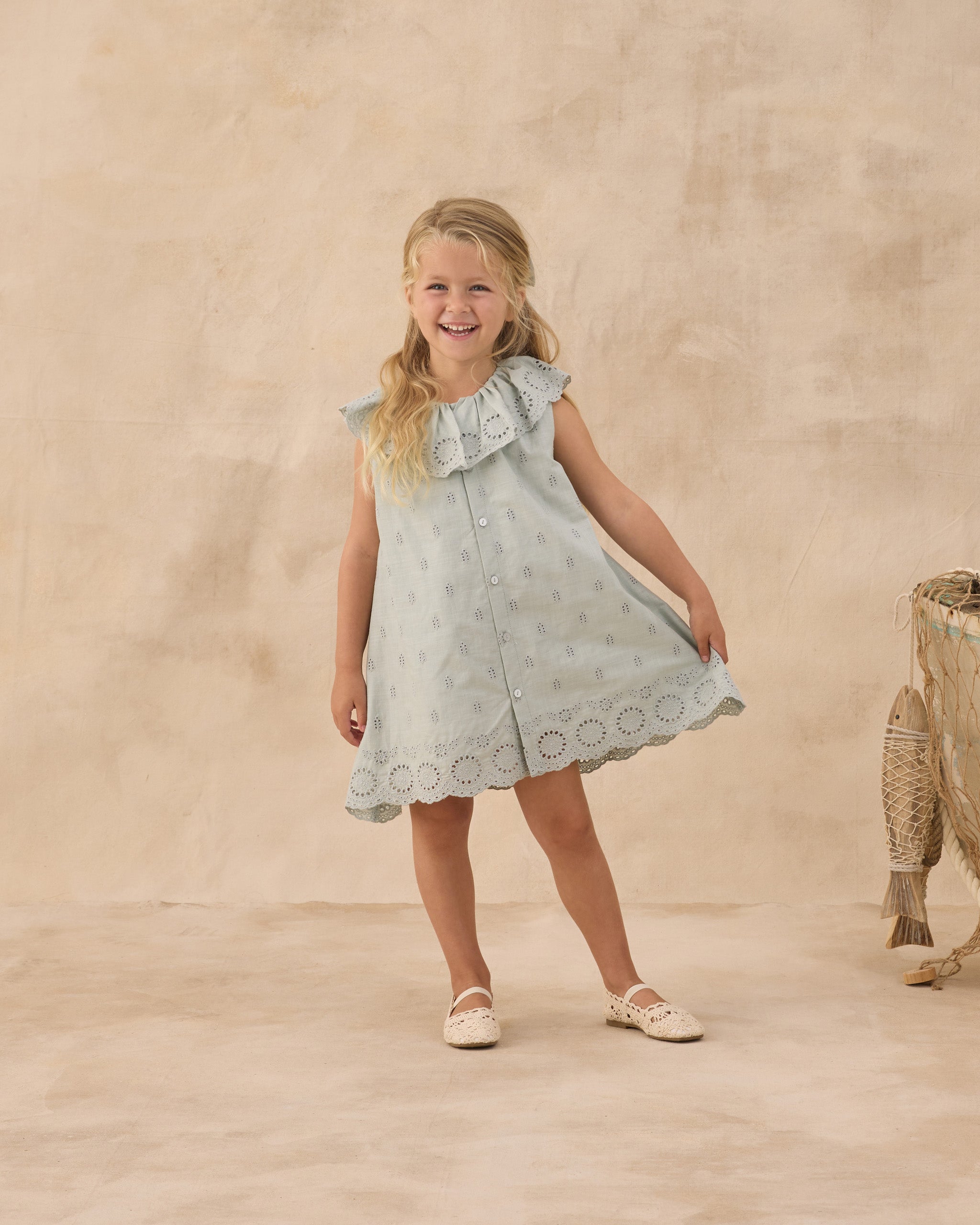 Marina Dress Seafoam