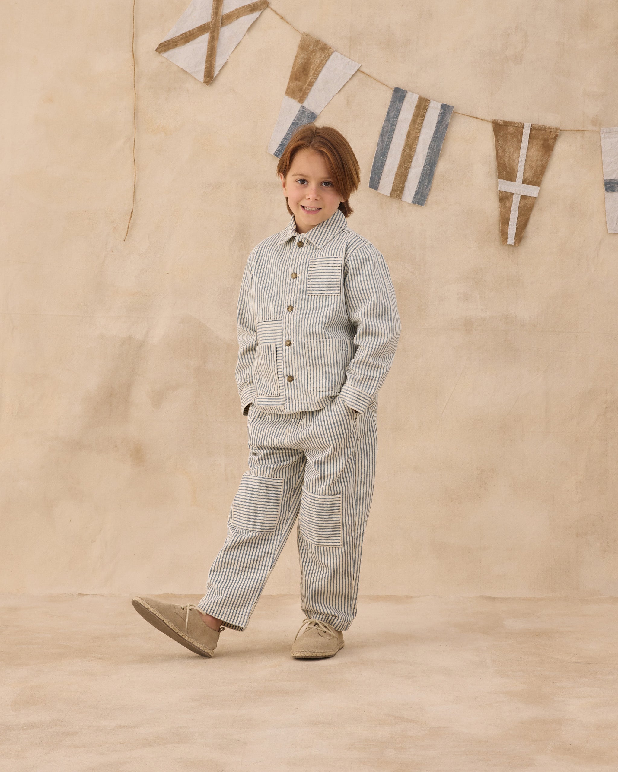 Baggy Pant Railroad Stripe