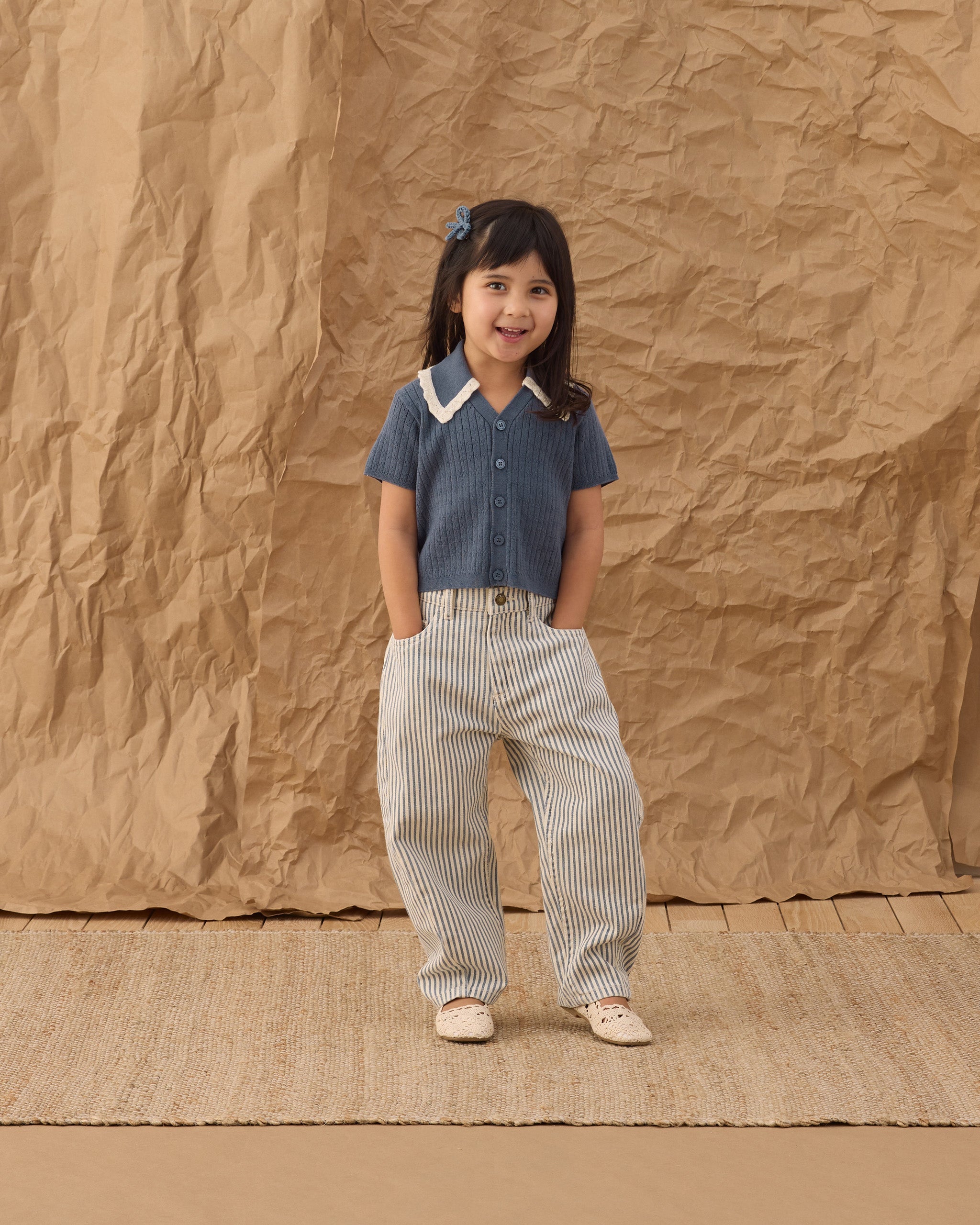 Sloane Knit Top Marine