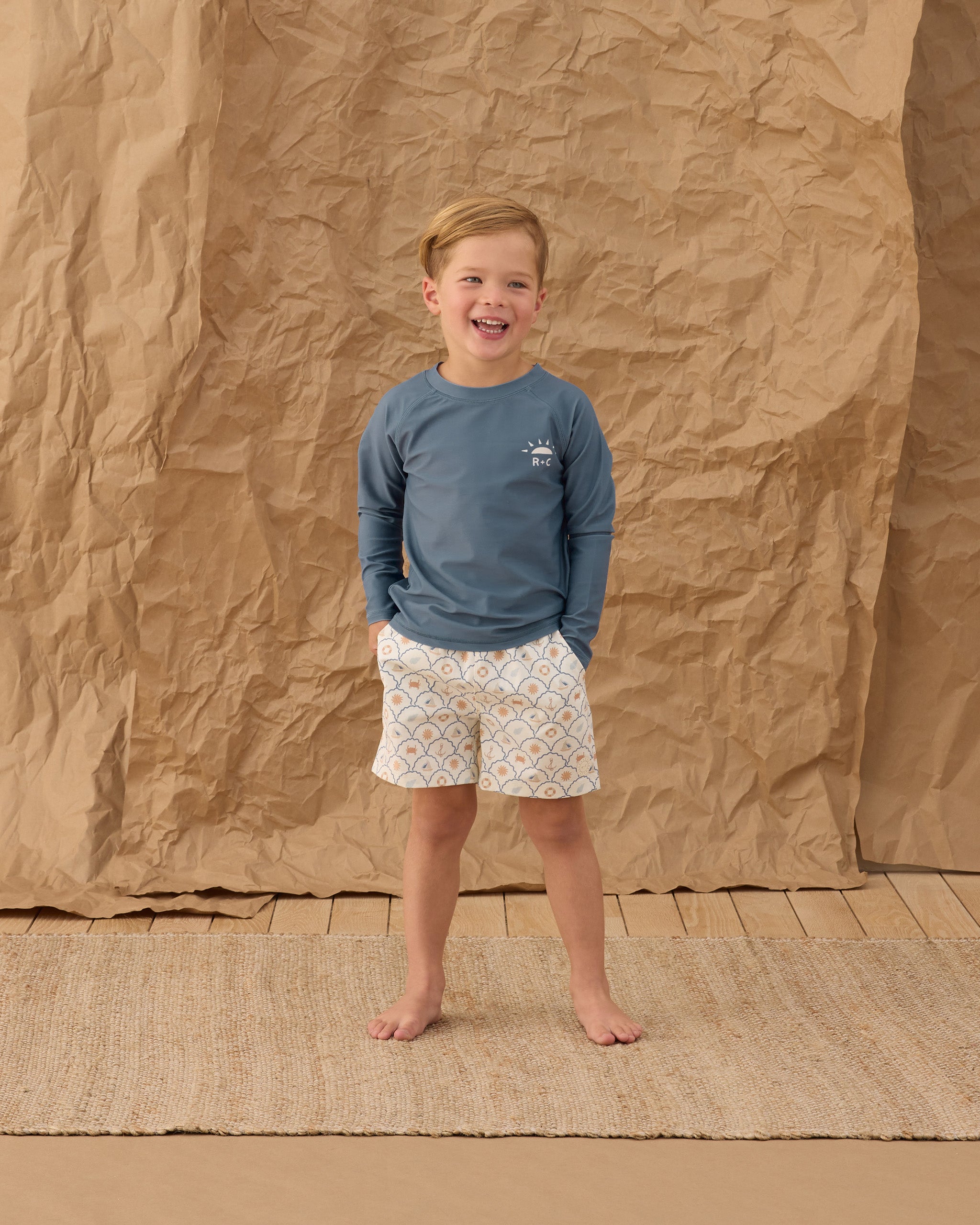 Long Sleeve Rashguard Marine