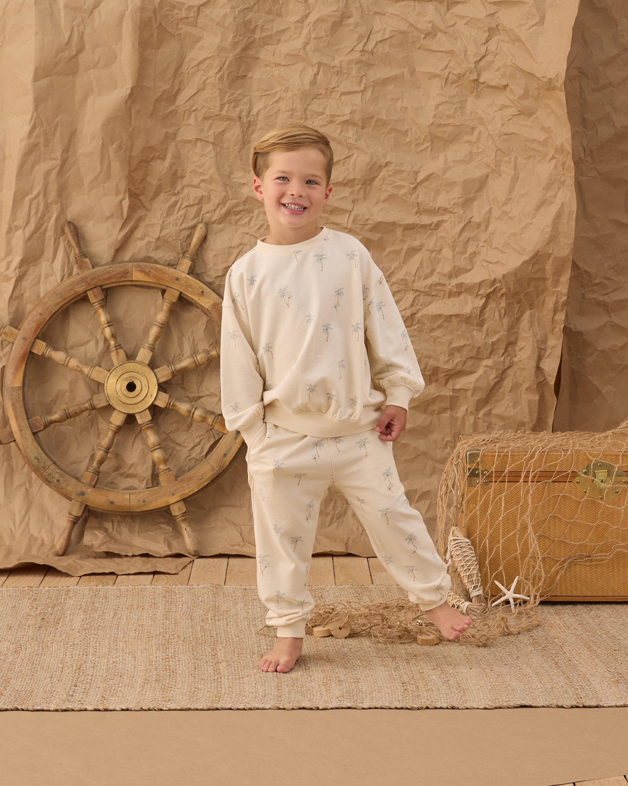 Relaxed Sweatshirt Palms