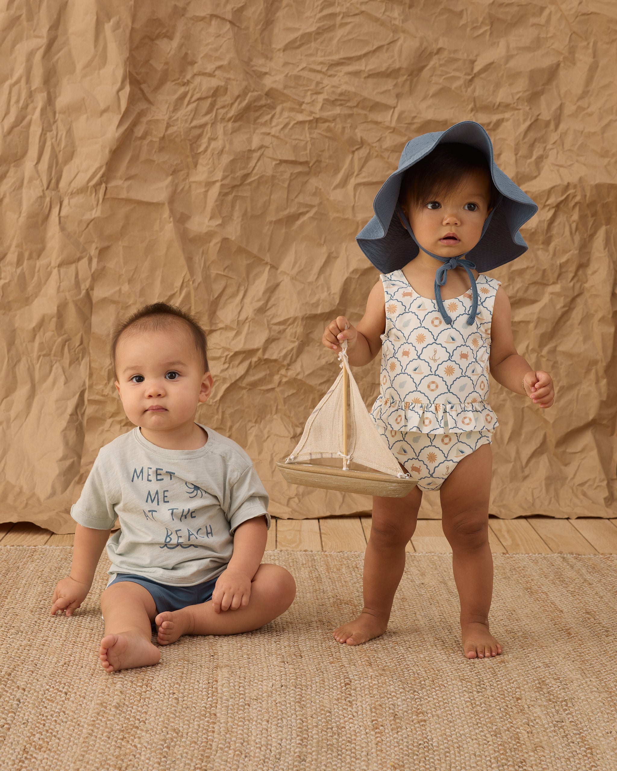 Raw Edge Tee Meet Me At The Beach