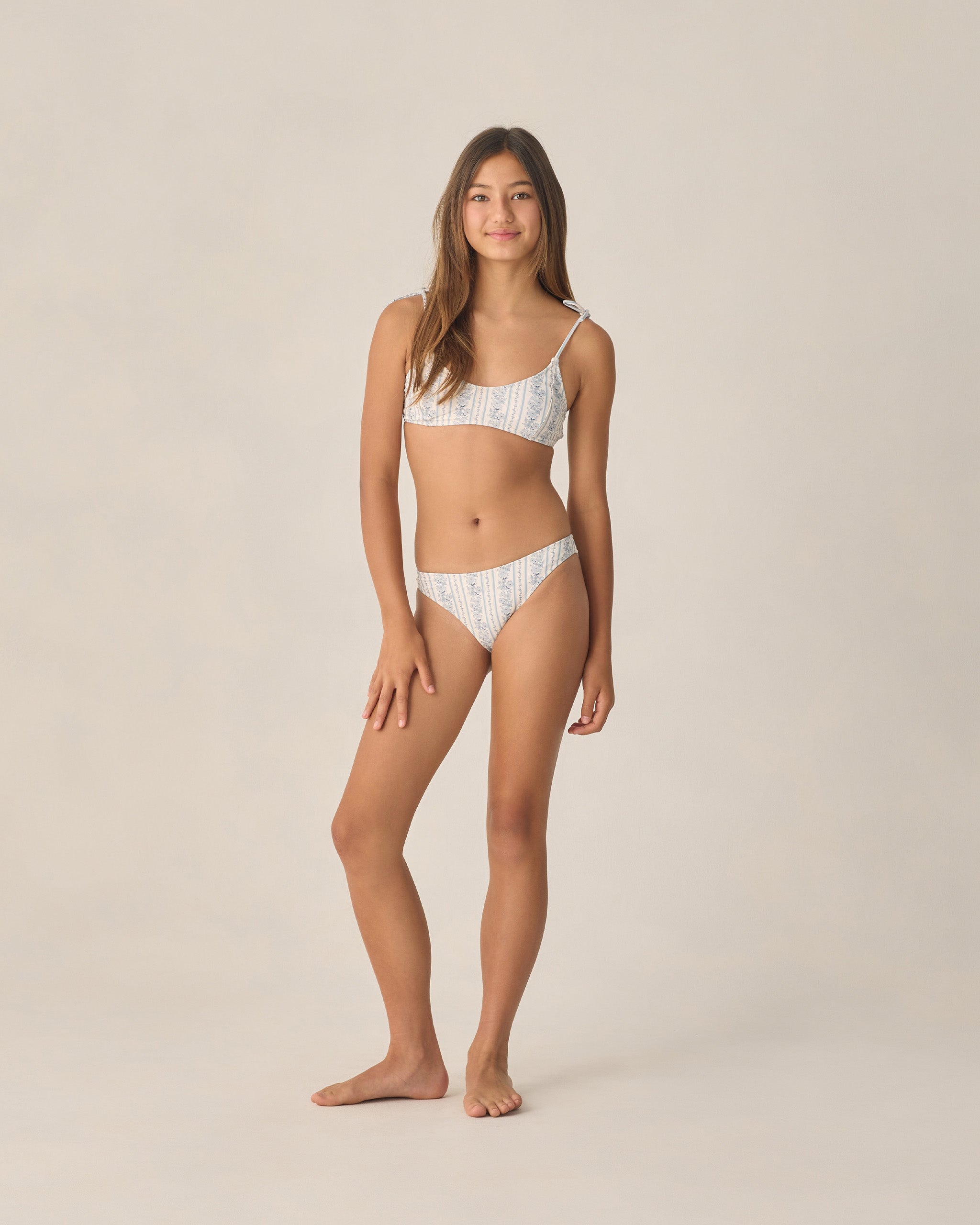 Teen Alba Bikini Set Blue Floral