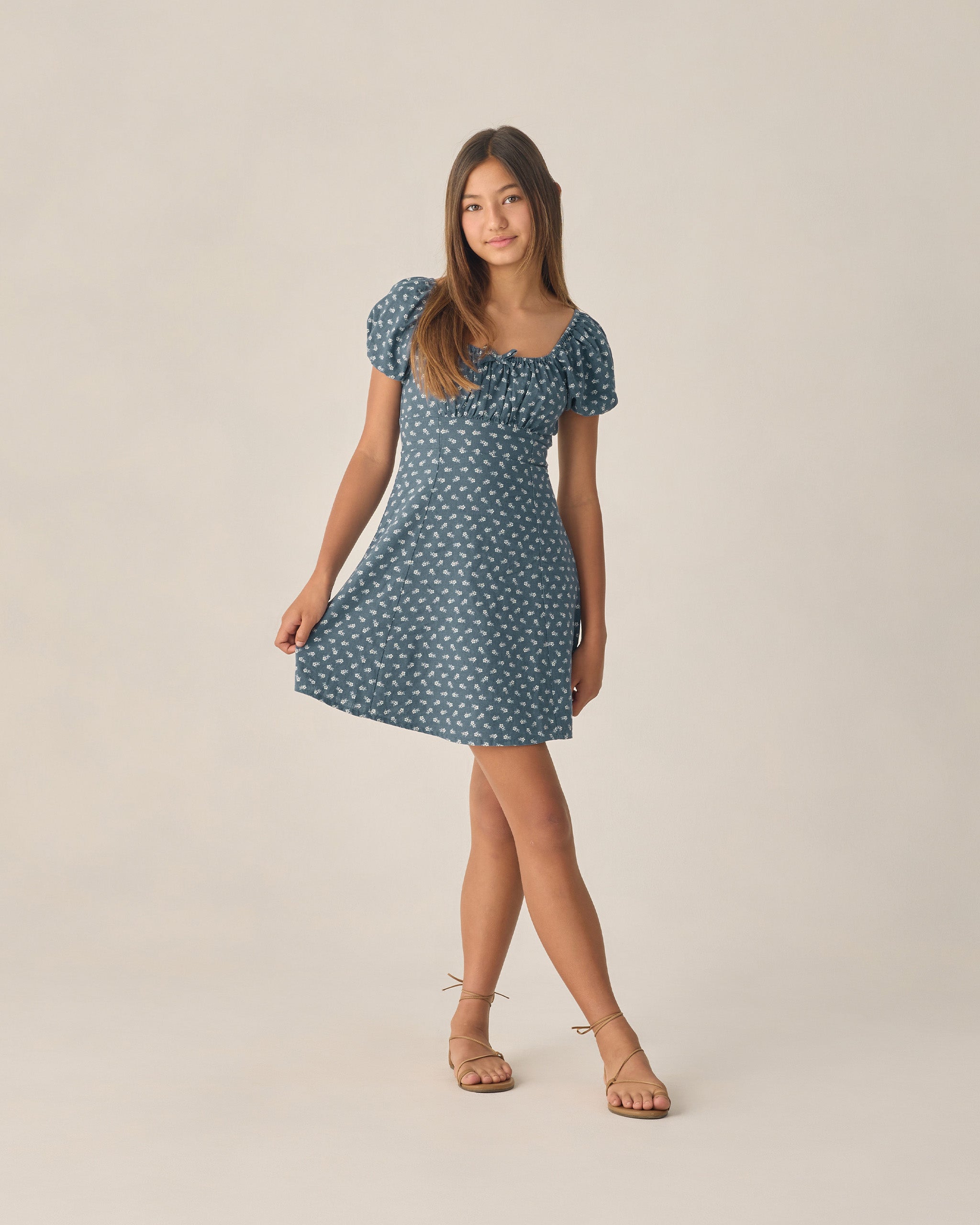 Robe Ivy à fleurs pour adolescentes