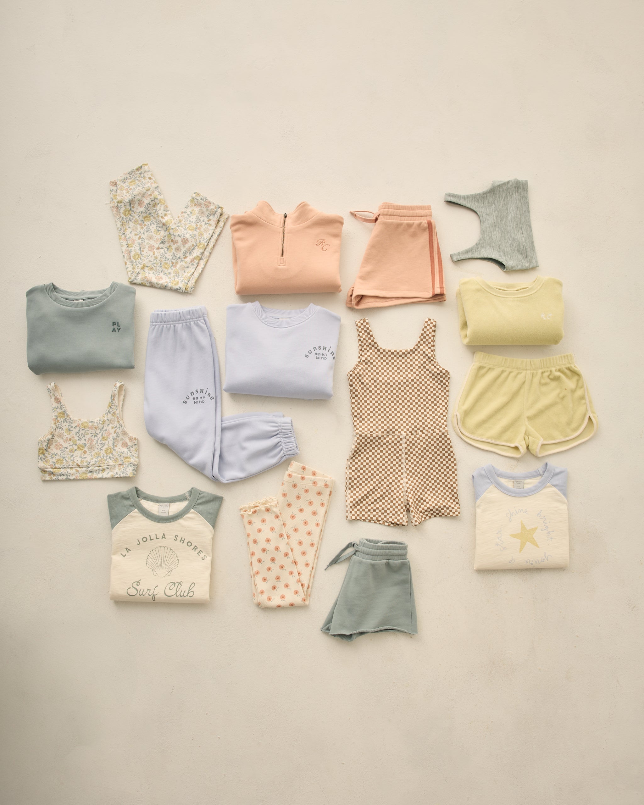 Basic Legging Citron Bloom - Rylee + Cru | Kids Clothes | Trendy Baby Clothes | Modern Infant Outfits |