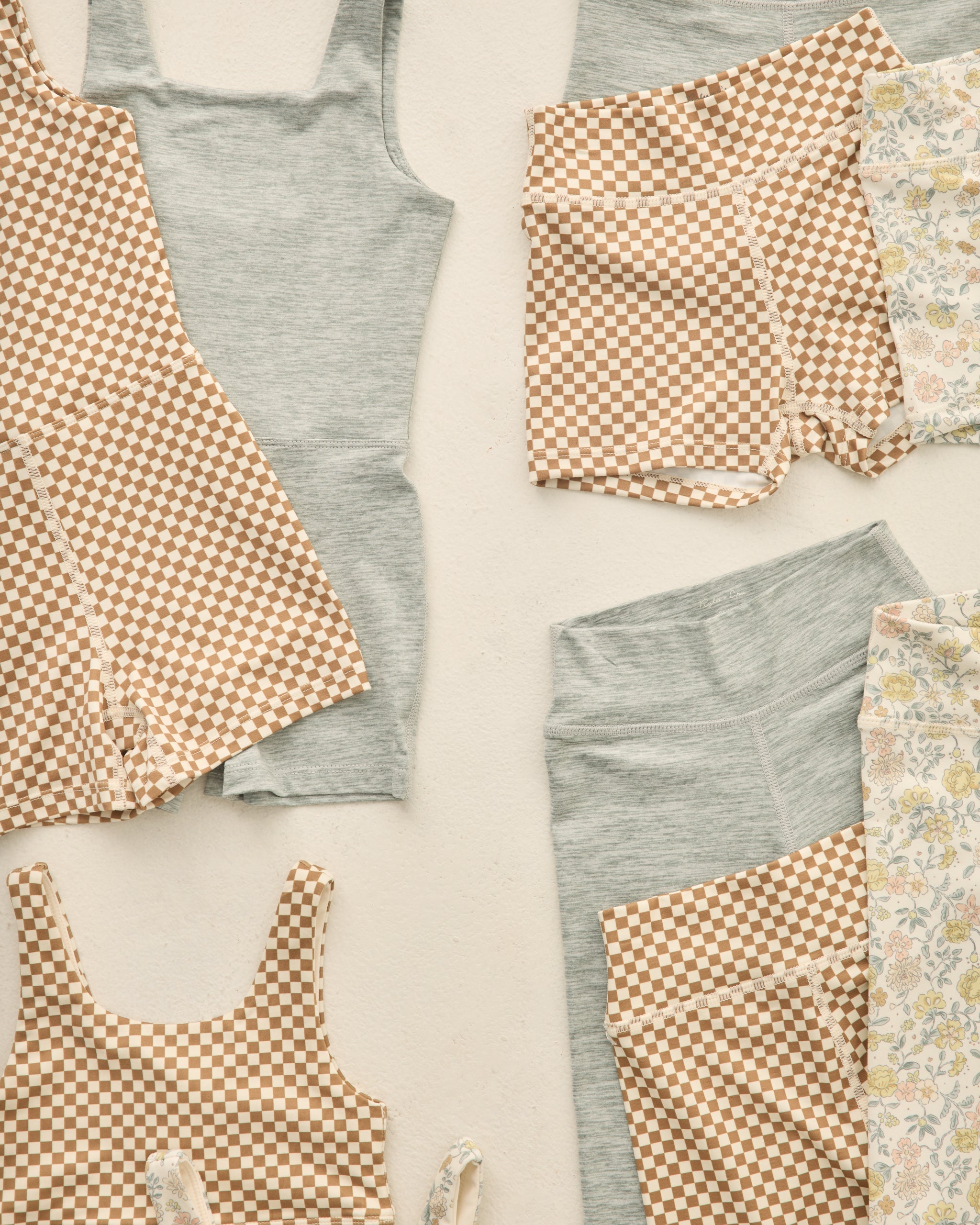 Malibu Bodysuit Heathered Sea Green - Rylee + Cru | Kids Clothes | Trendy Baby Clothes | Modern Infant Outfits |