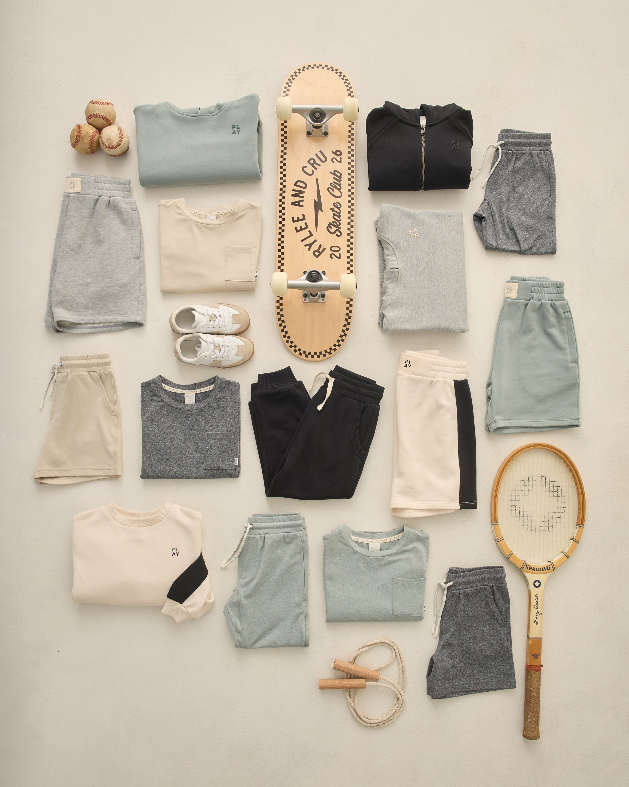 Boxing Short Heathered Grey - Rylee + Cru | Kids Clothes | Trendy Baby Clothes | Modern Infant Outfits |